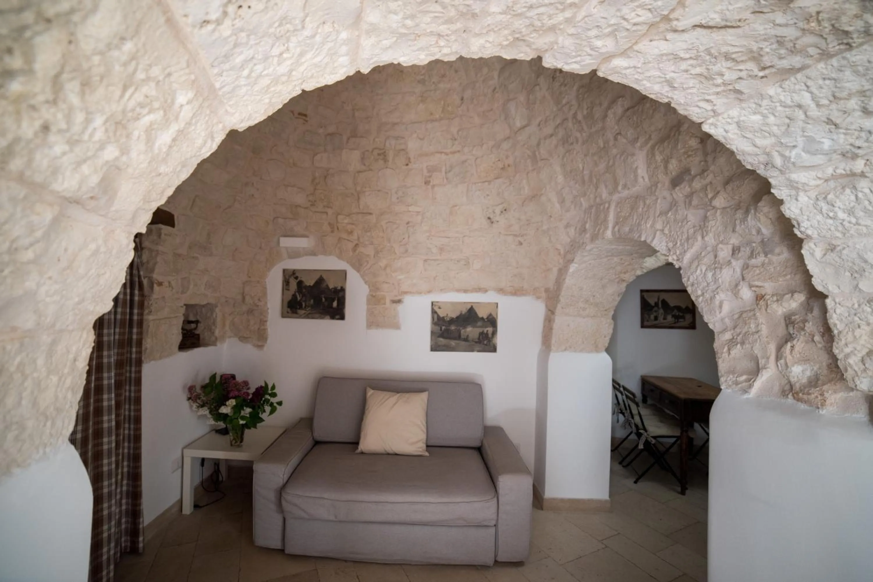 Living room in Charming Trulli