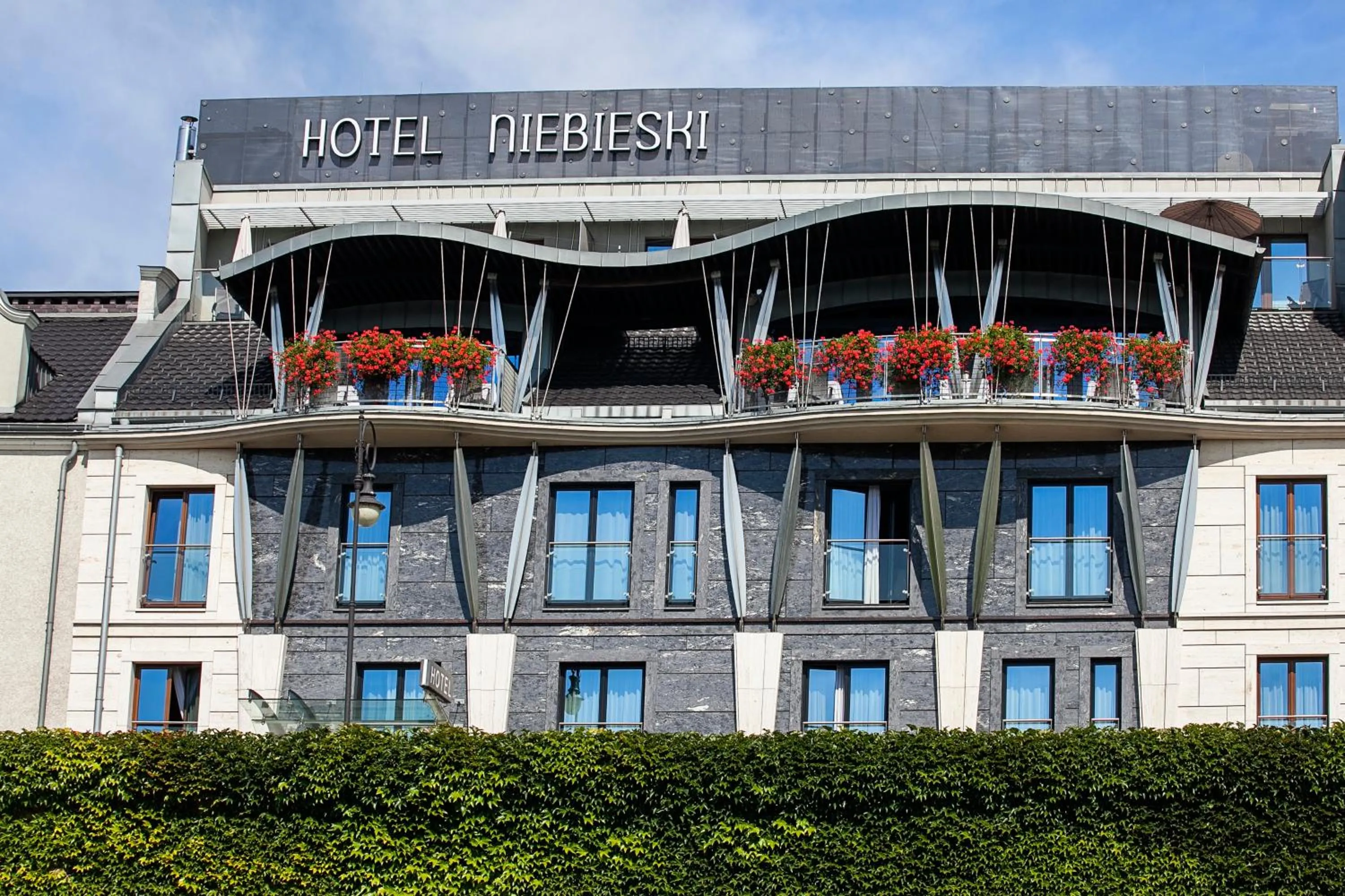 Property building in Niebieski Art Hotel & Spa