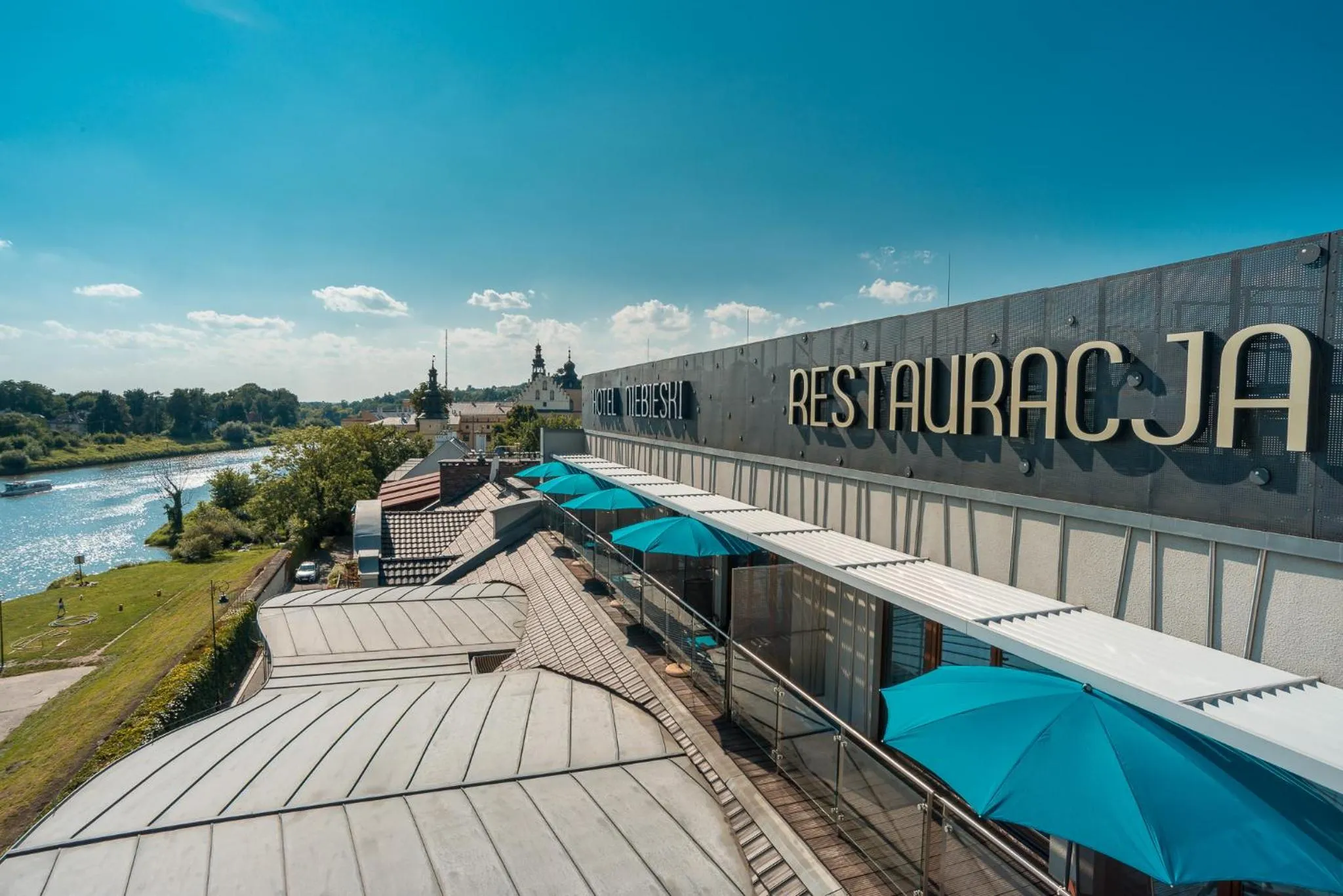 Property building in Niebieski Art Hotel & Spa