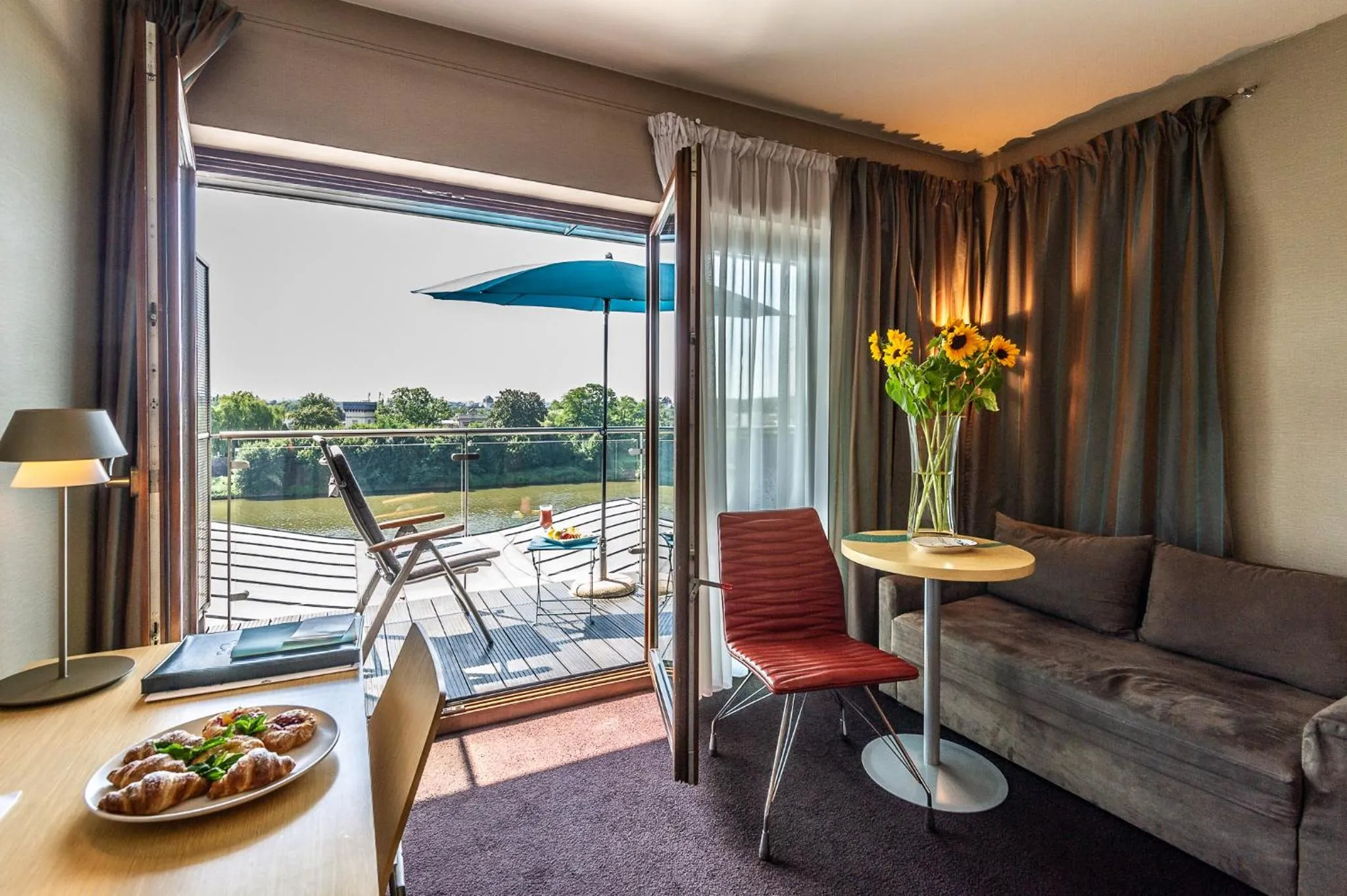 Balcony/Terrace in Niebieski Art Hotel & Spa