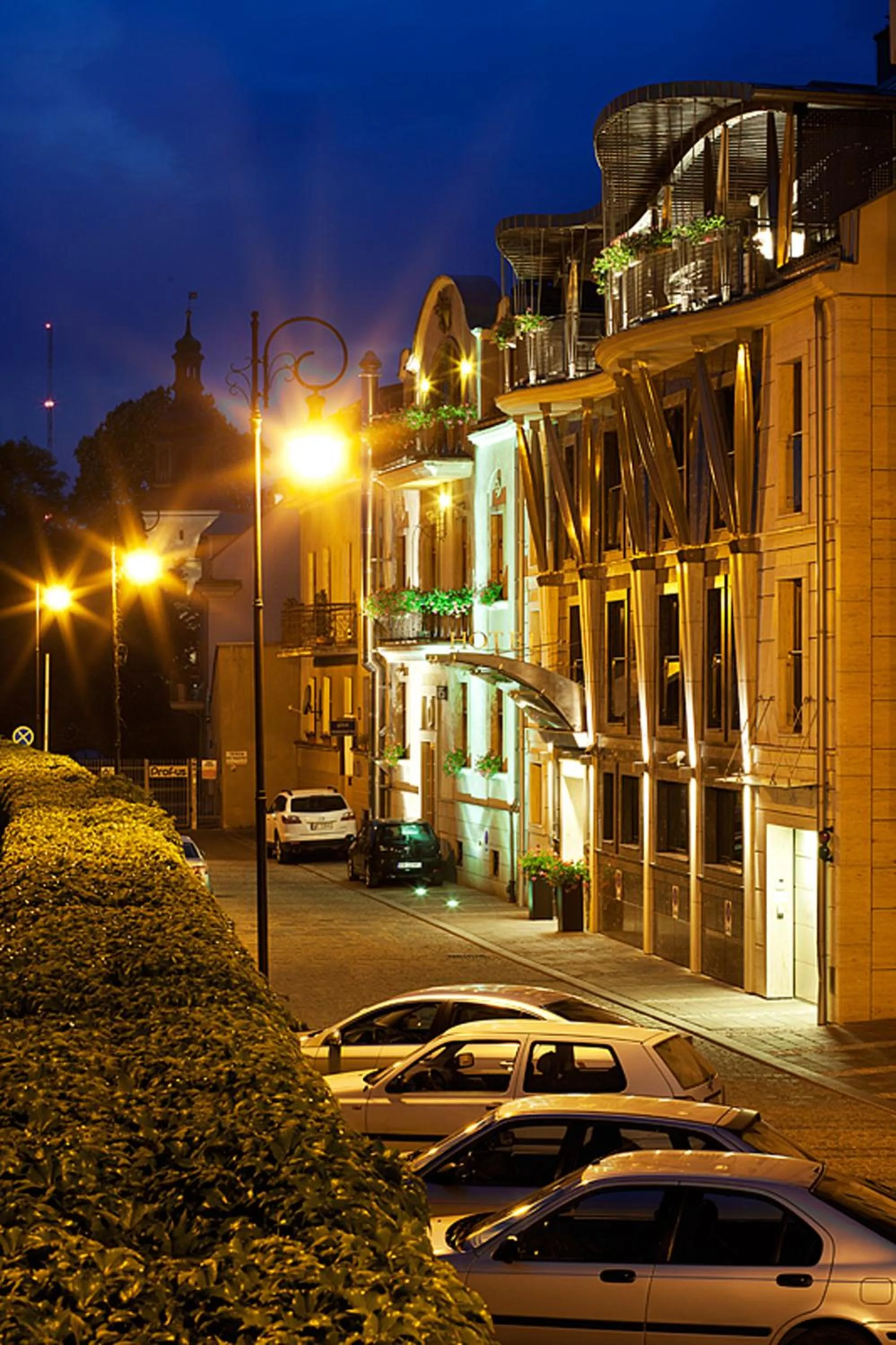 Property building in Niebieski Art Hotel & Spa