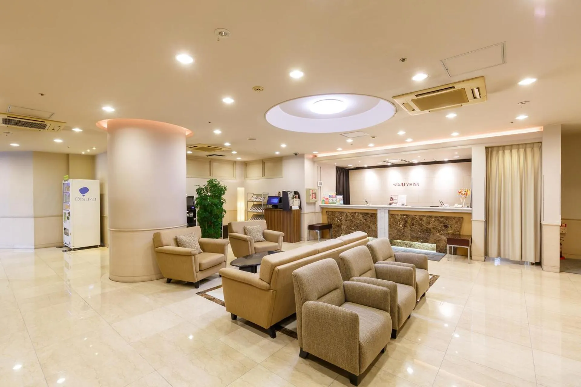 Lobby/Reception in Via Inn Hiroshima Kanayamacho