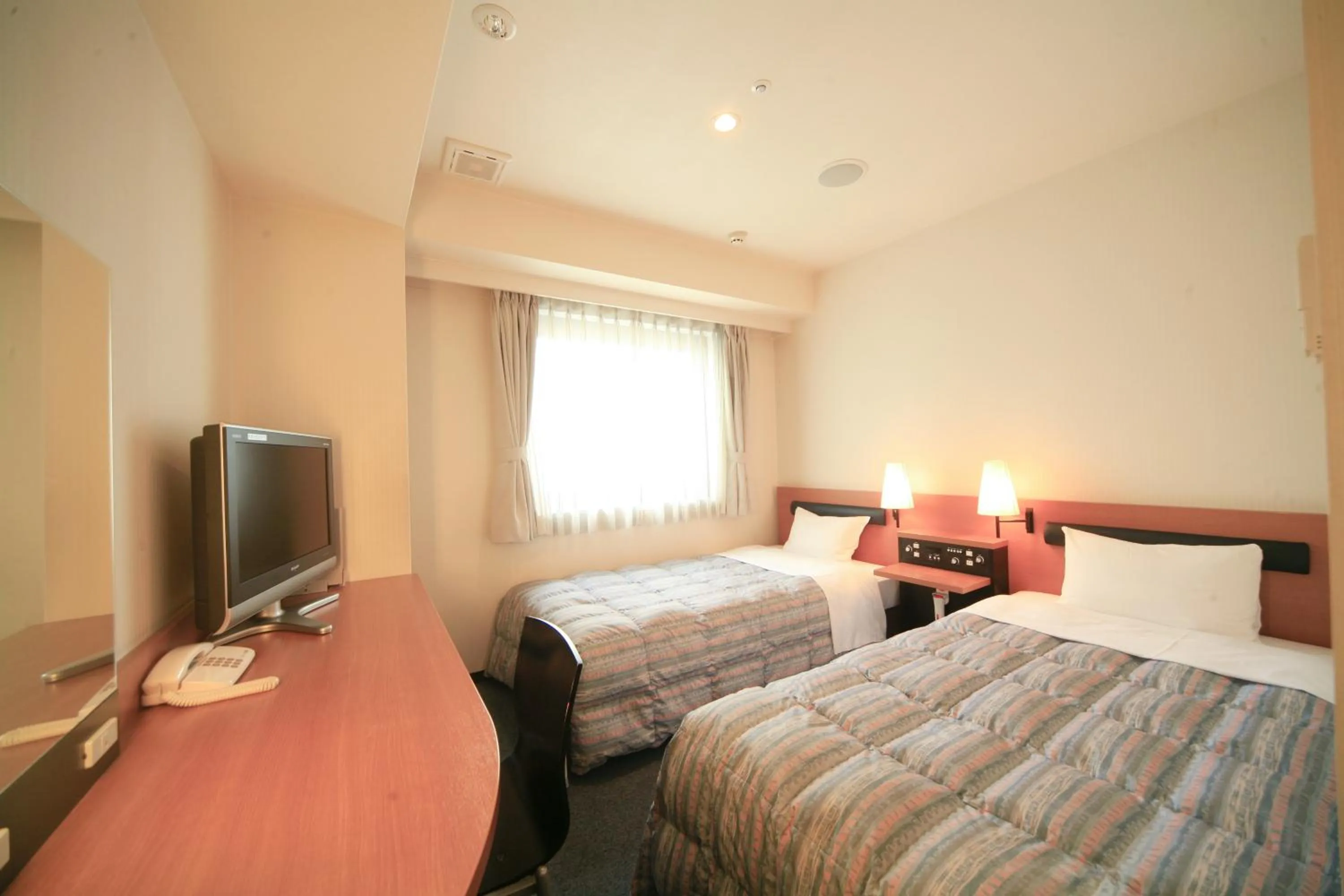 Photo of the whole room, TV/Entertainment Center in Via Inn Hiroshima Kanayamacho