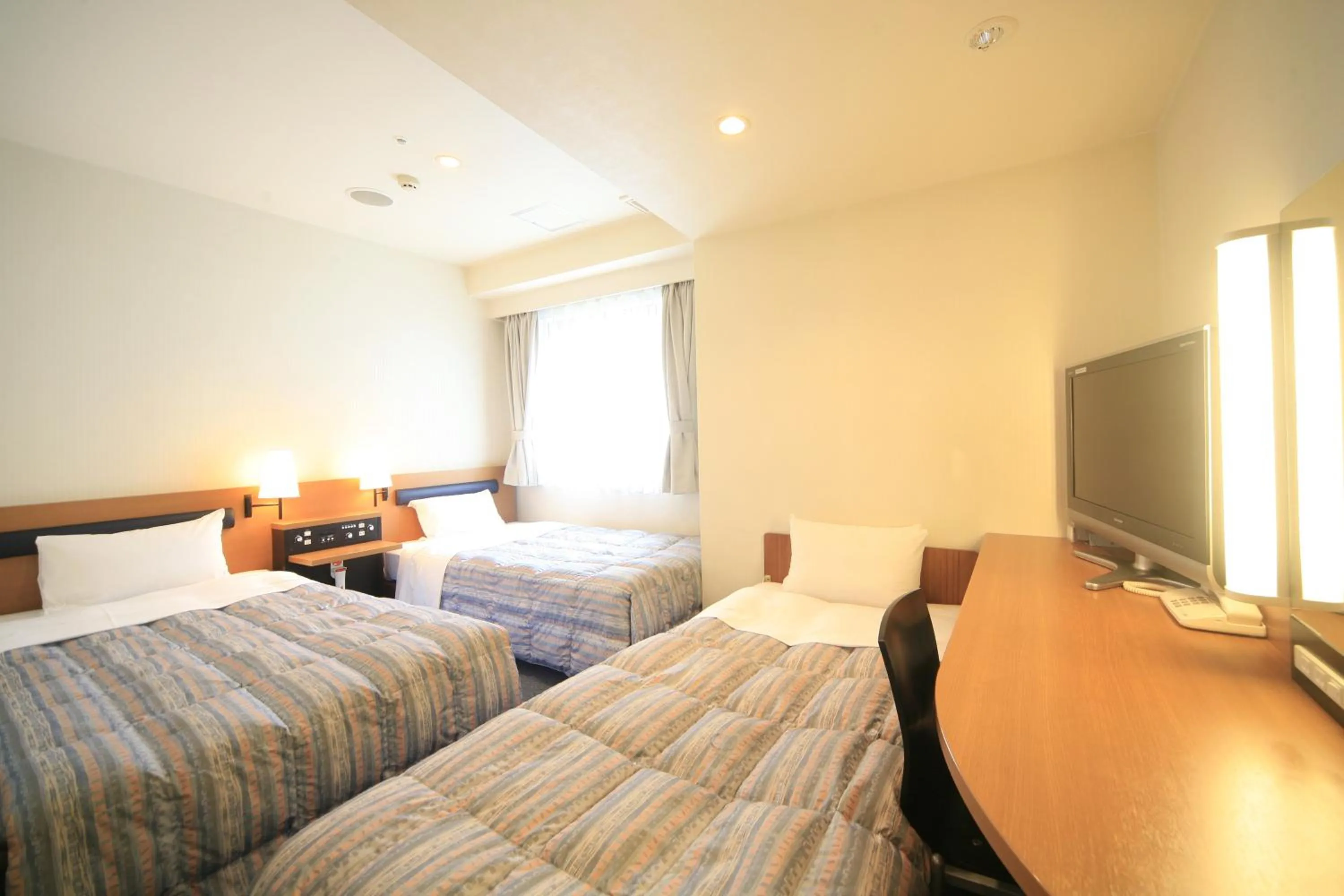 Photo of the whole room, TV/Entertainment Center in Via Inn Hiroshima Kanayamacho
