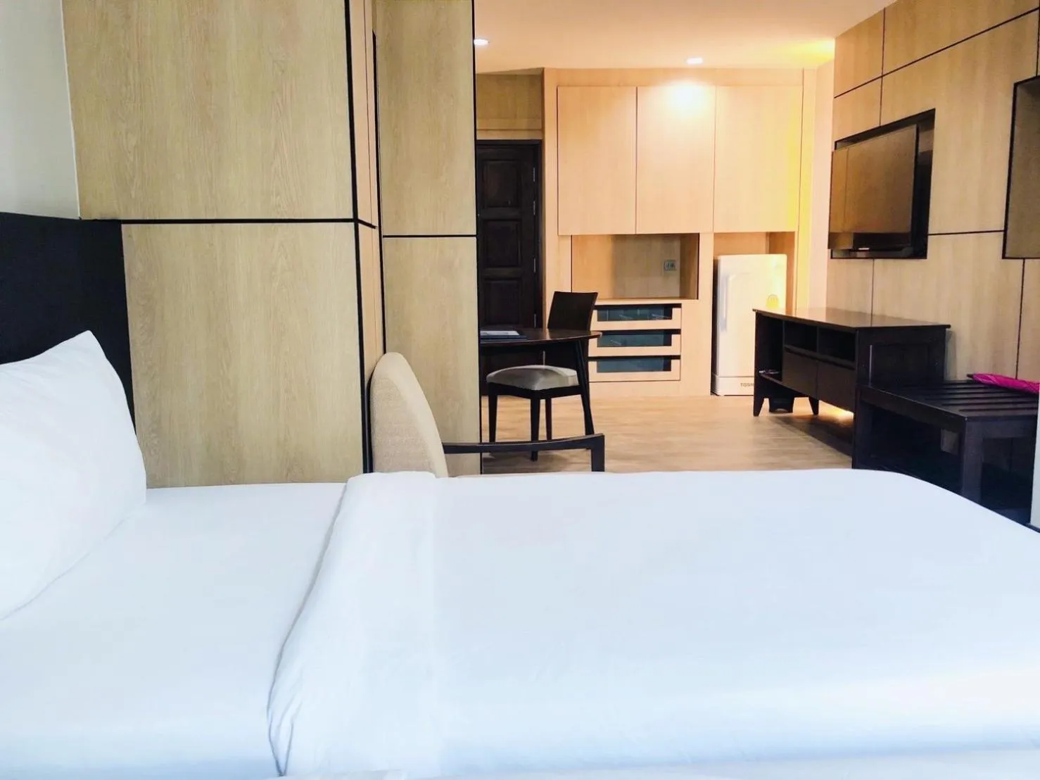 Photo of the whole room, Bed in J Park Hotel - SHA Extra Plus