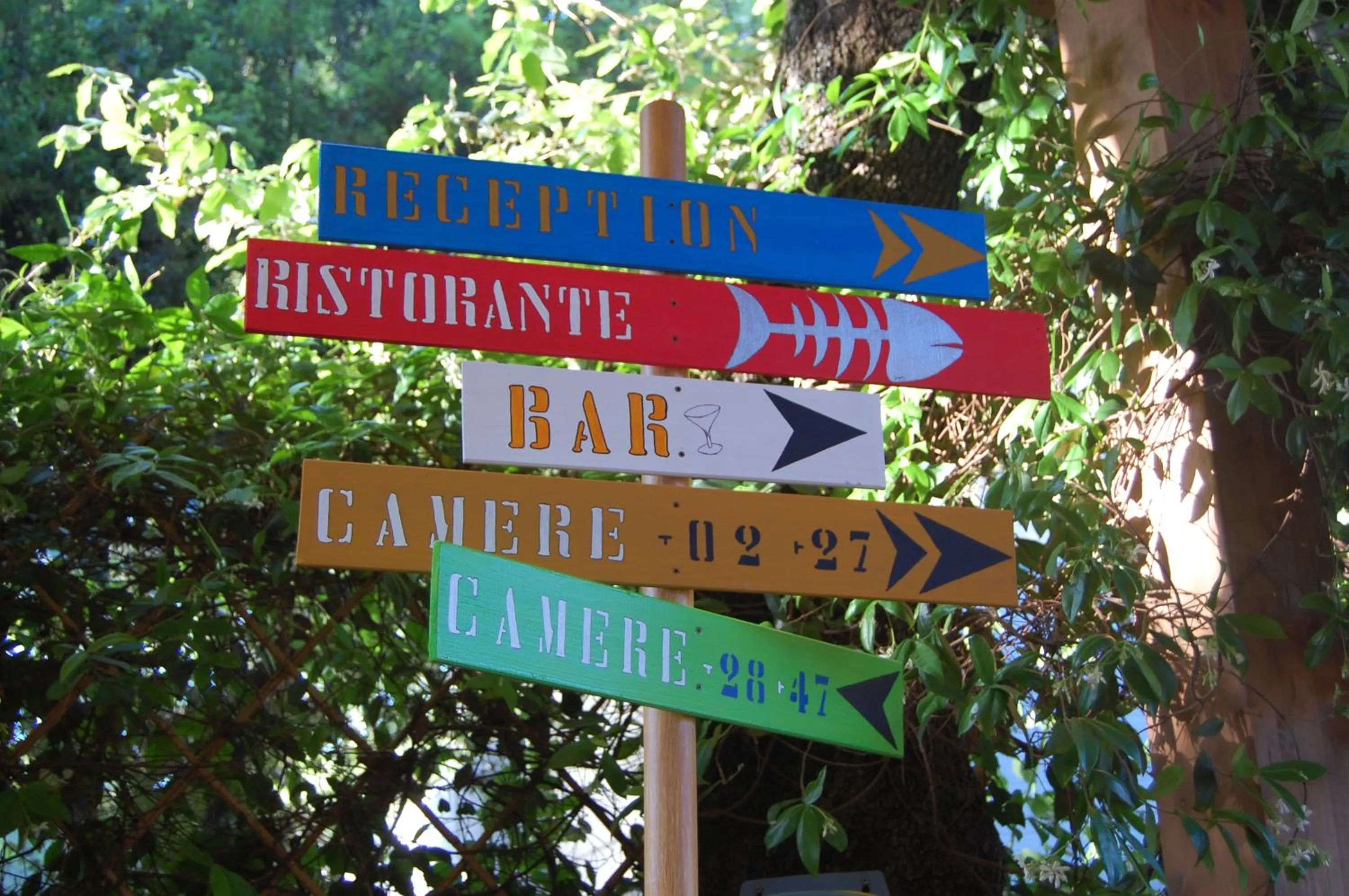 Garden in Hotel Il Pino