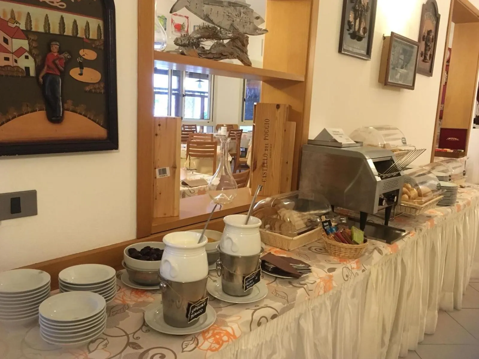 Breakfast in Hotel Il Pino