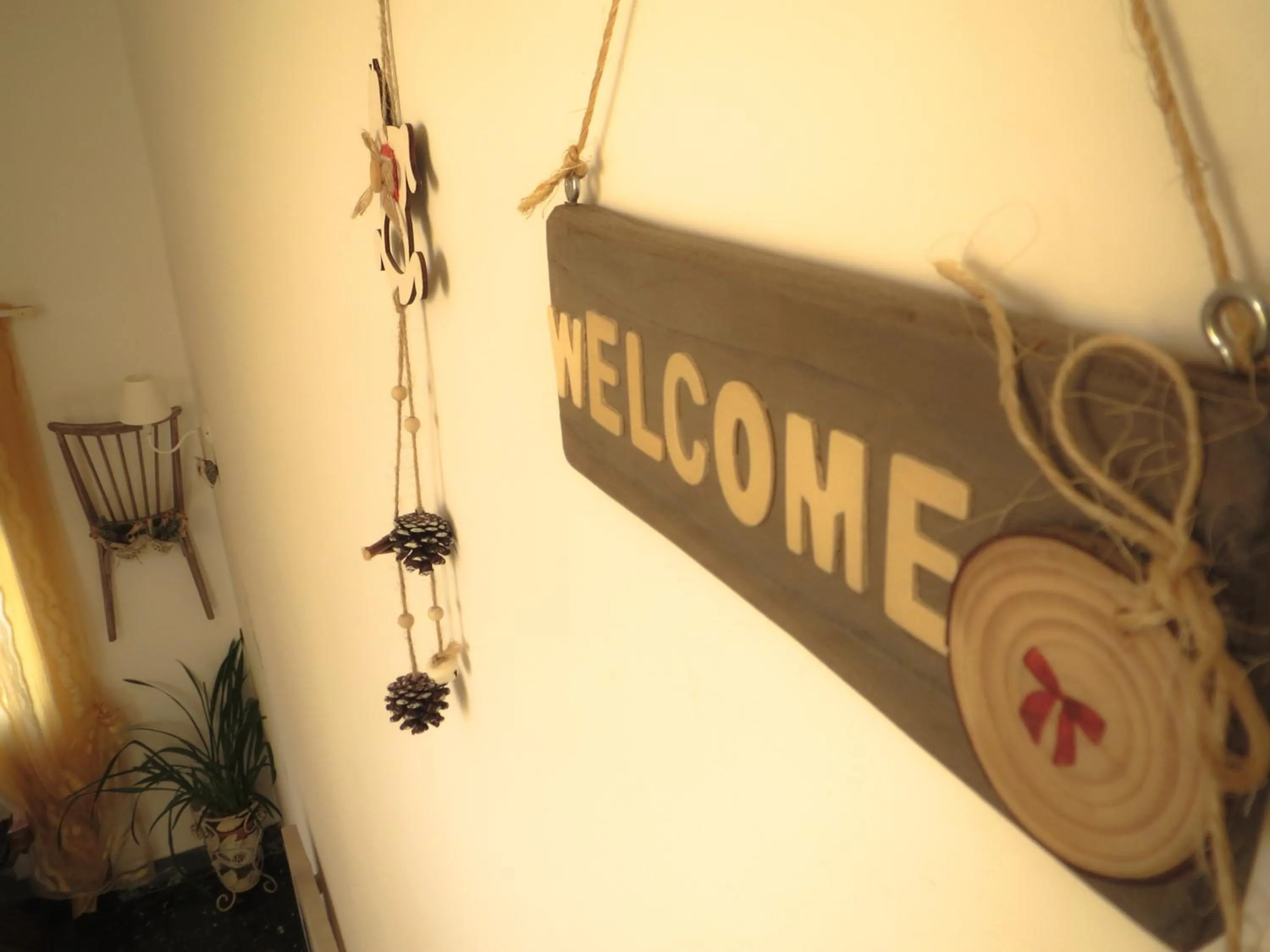 Decorative detail in Residenza Campus Roma