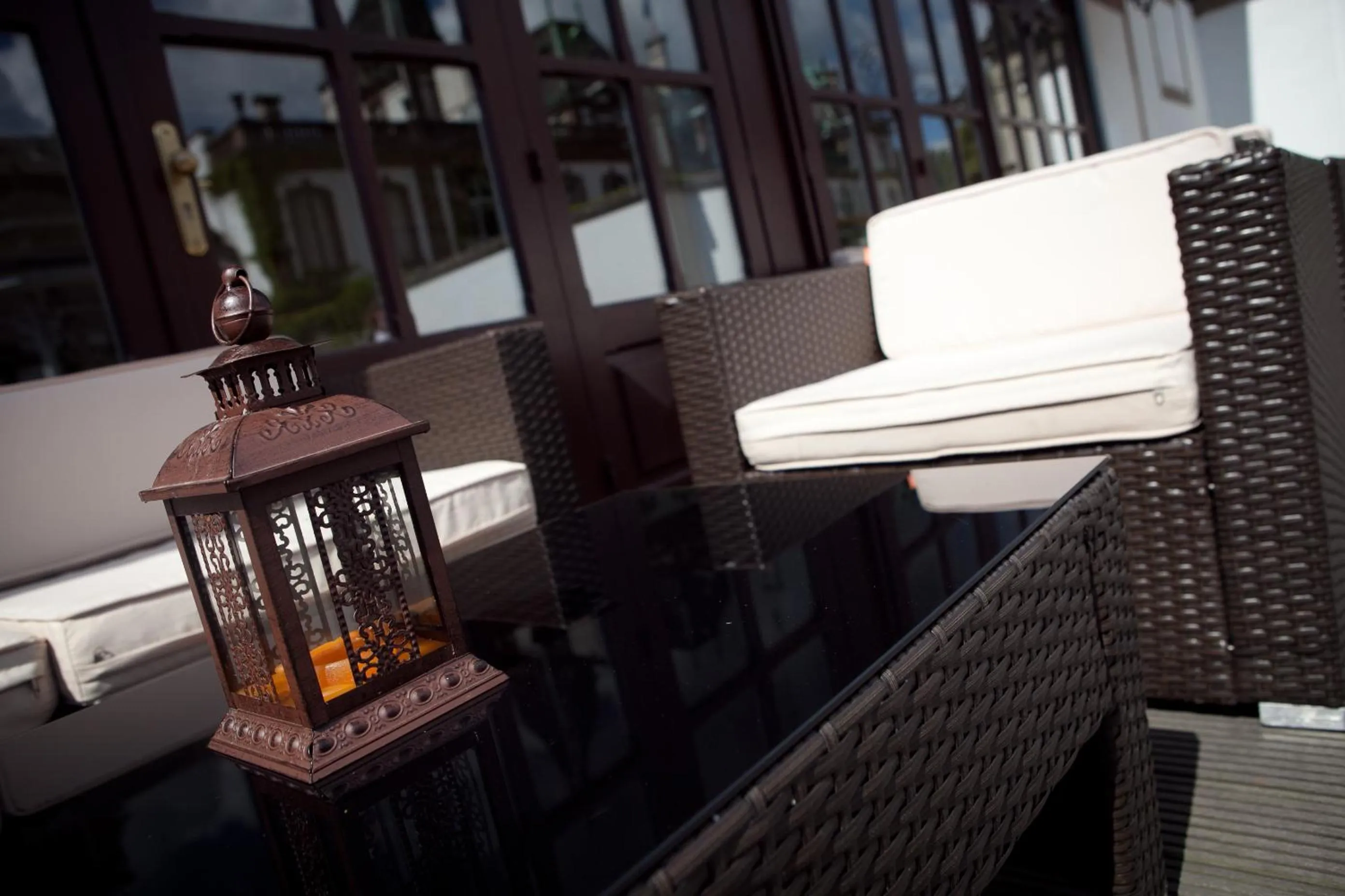 Lounge or bar in Château de Pourtalès