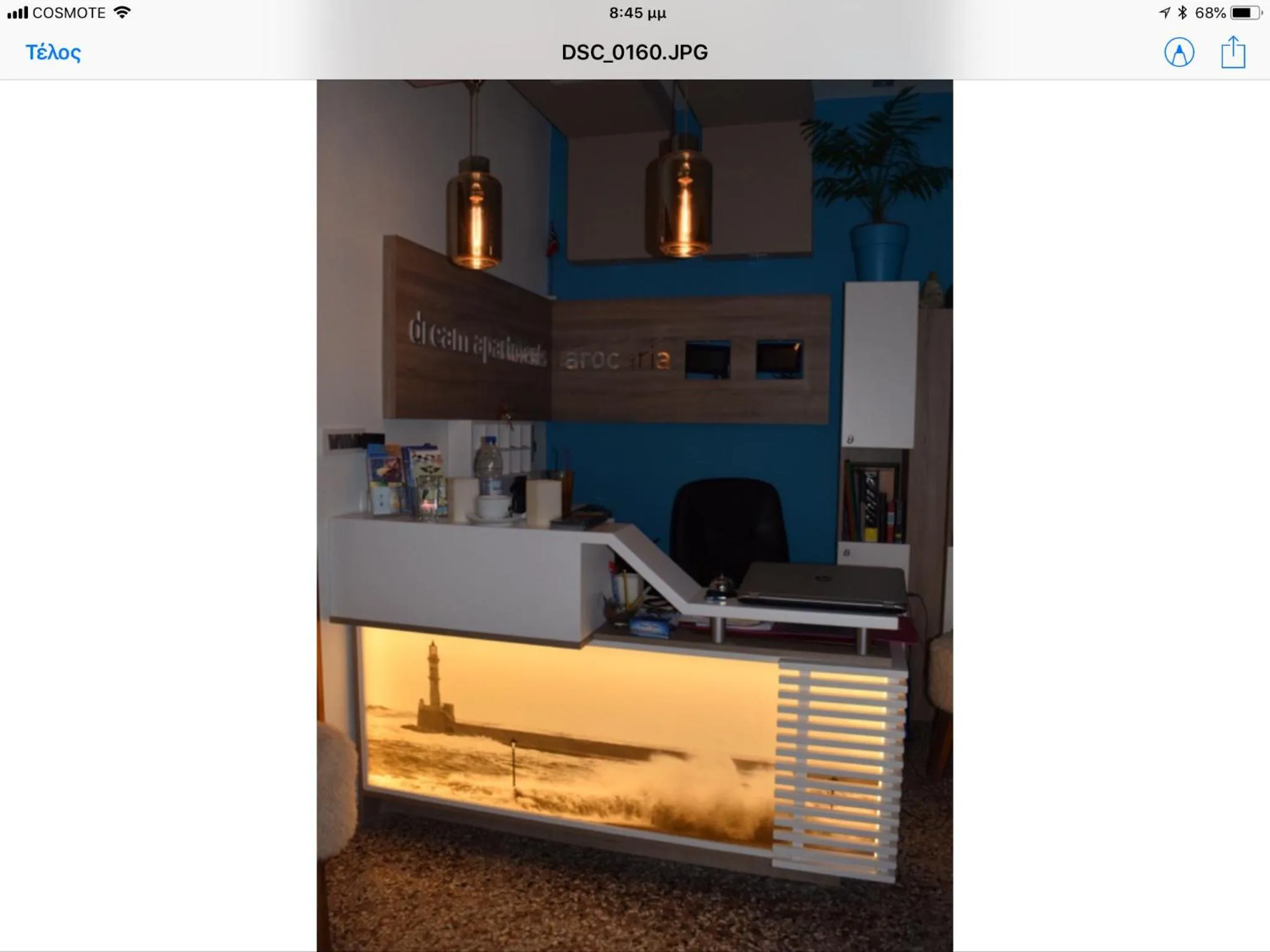 Lobby or reception in Arocaria Apartments