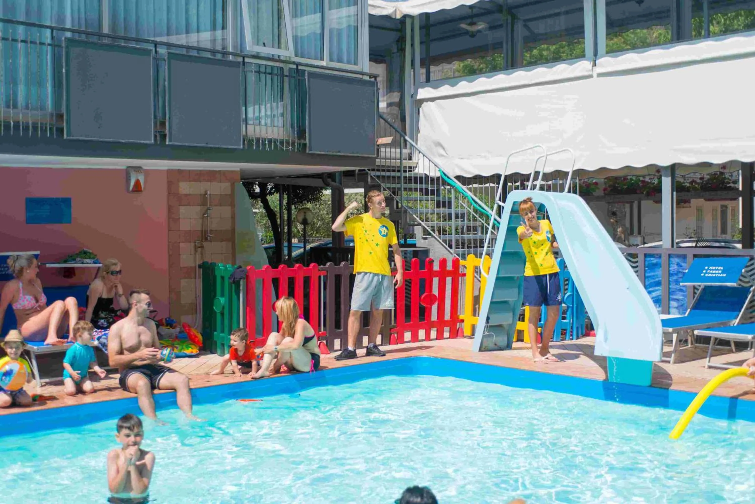 Swimming pool in Hotel Faber
