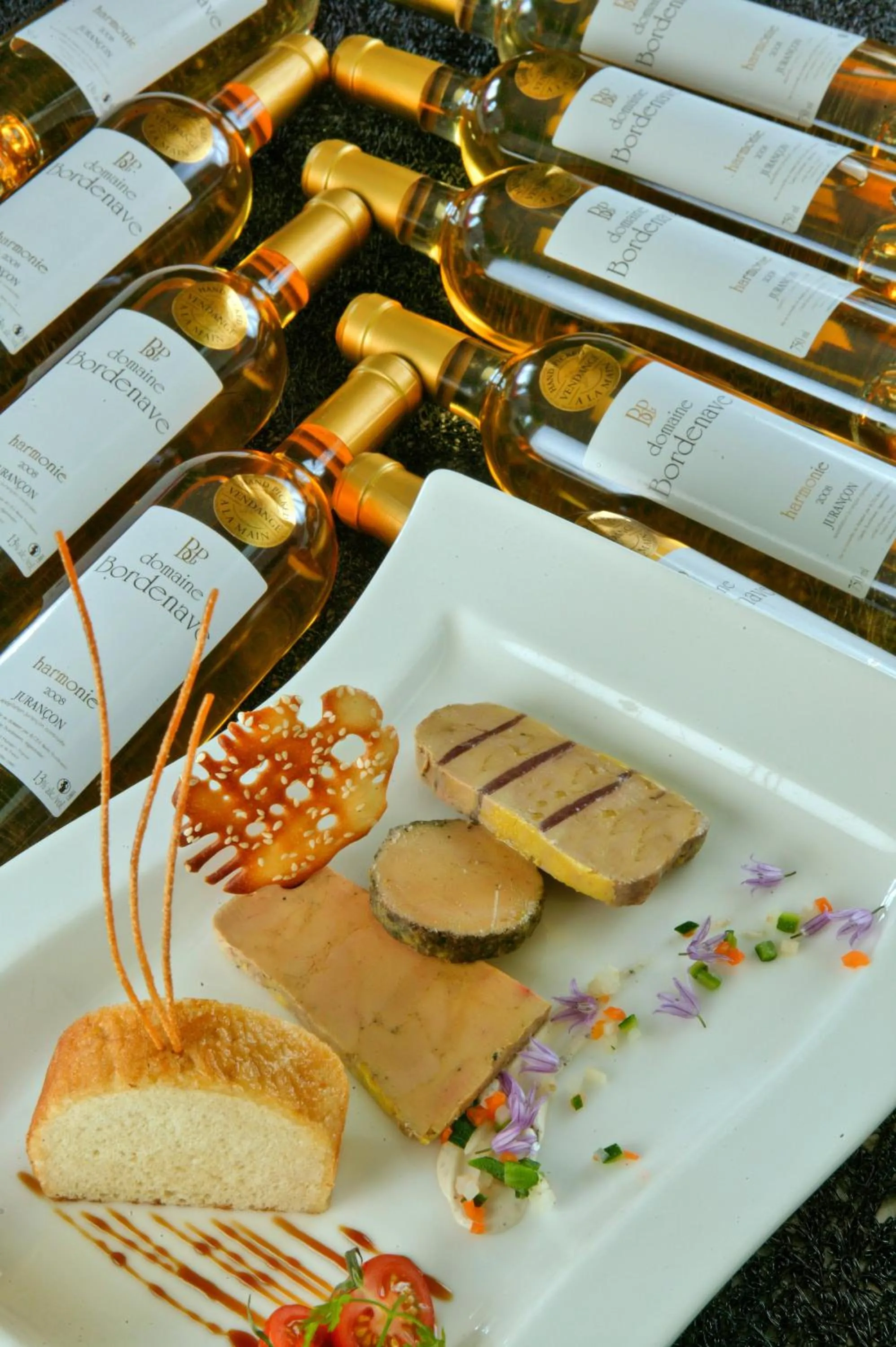 Food close-up in Hôtel Restaurant du Château