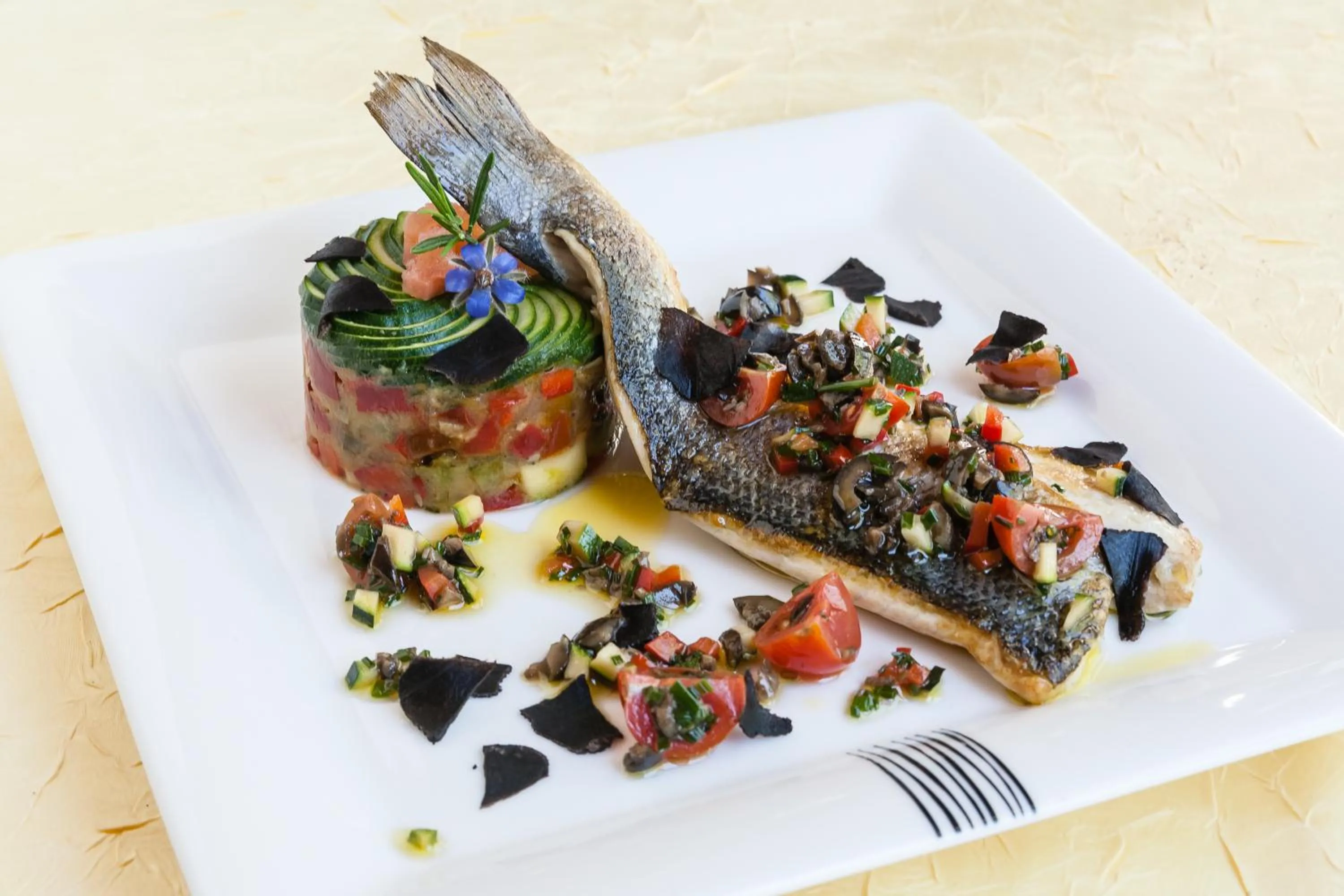 Lunch in Hôtel Restaurant du Château