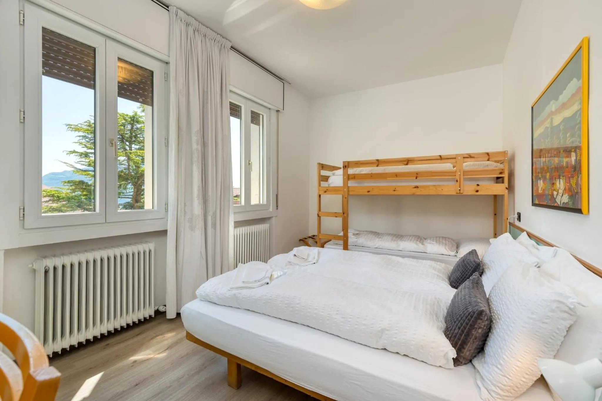 Bed in Hotel Martinelli