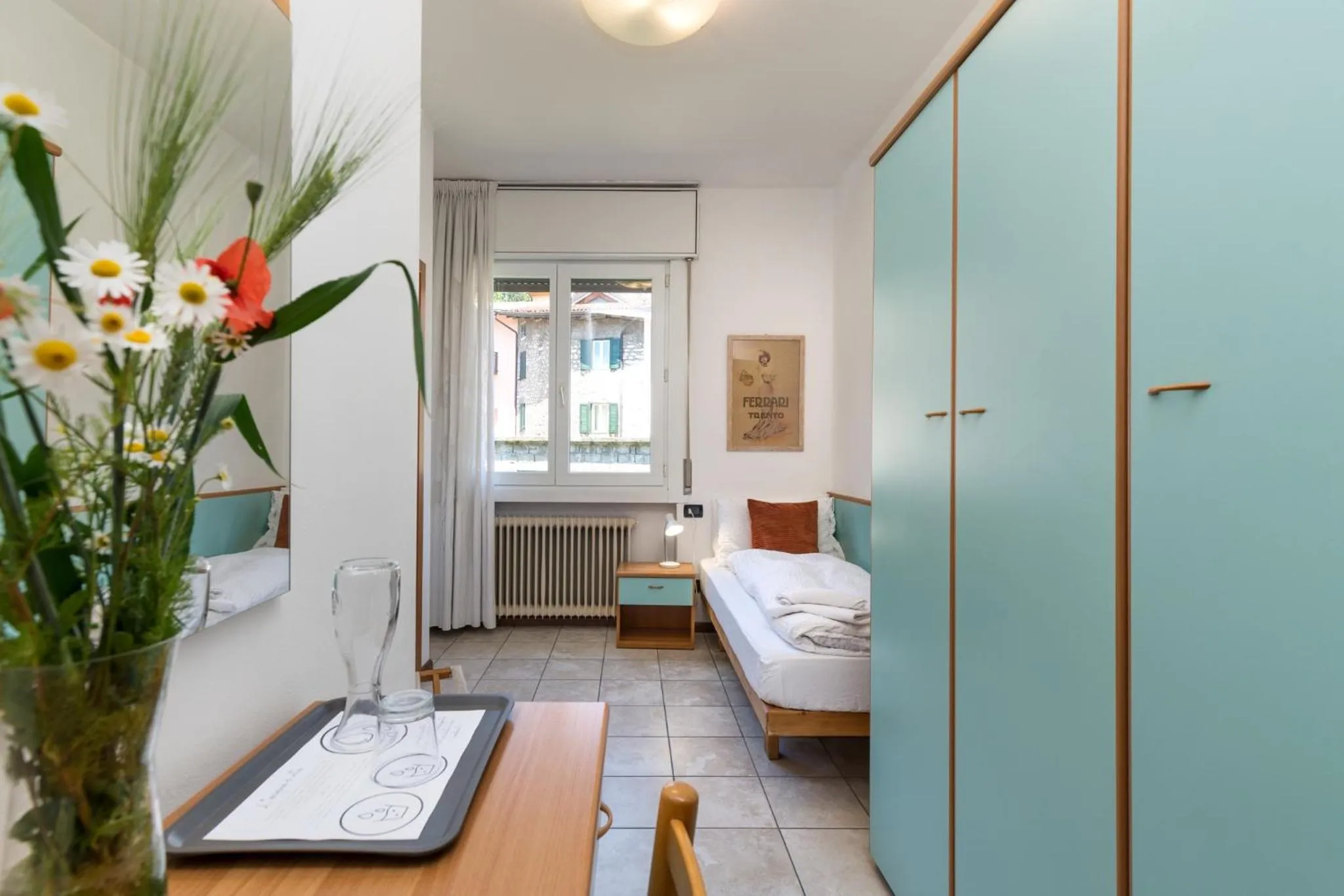 Bed in Hotel Martinelli