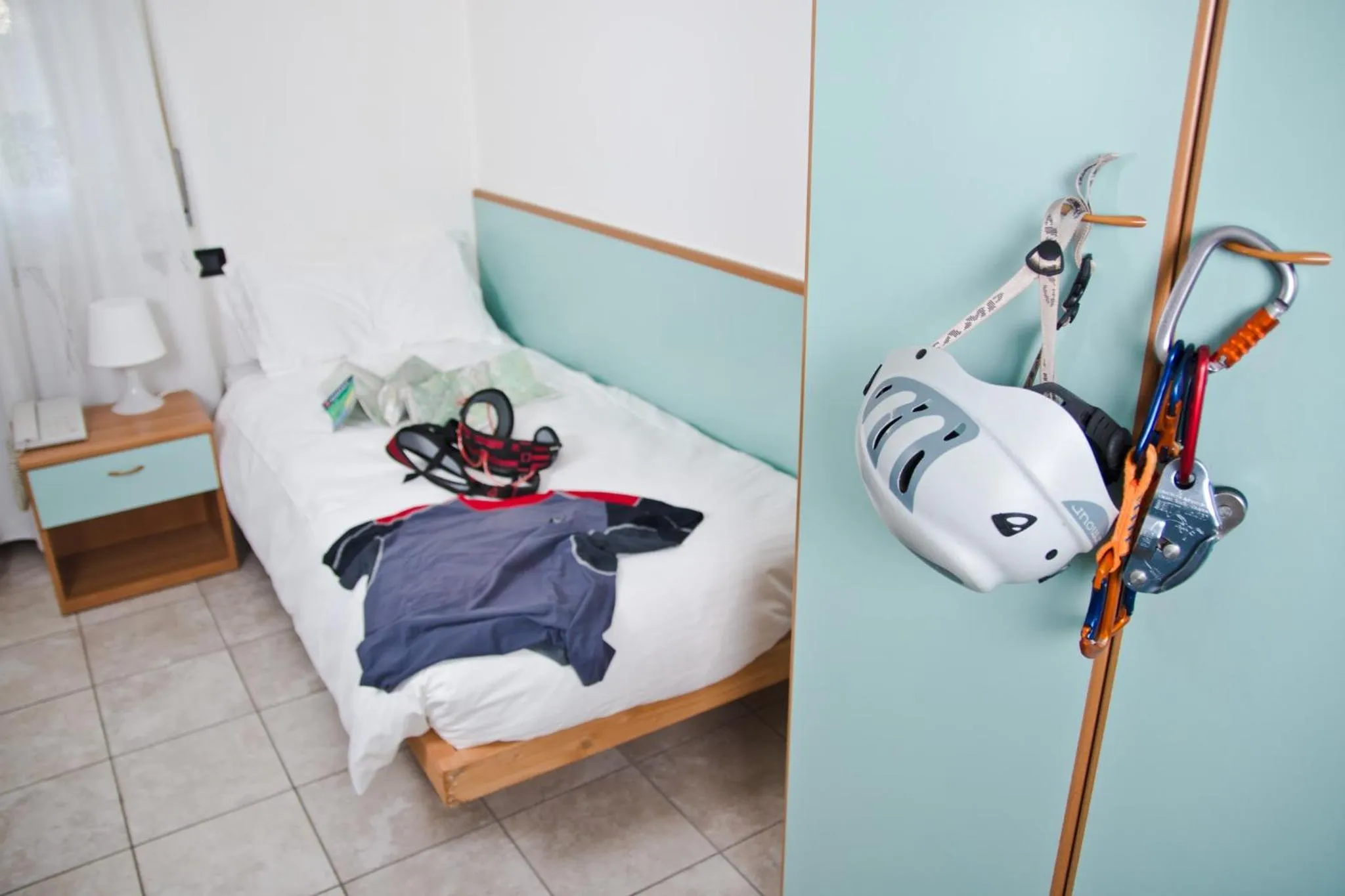 Bed in Hotel Martinelli