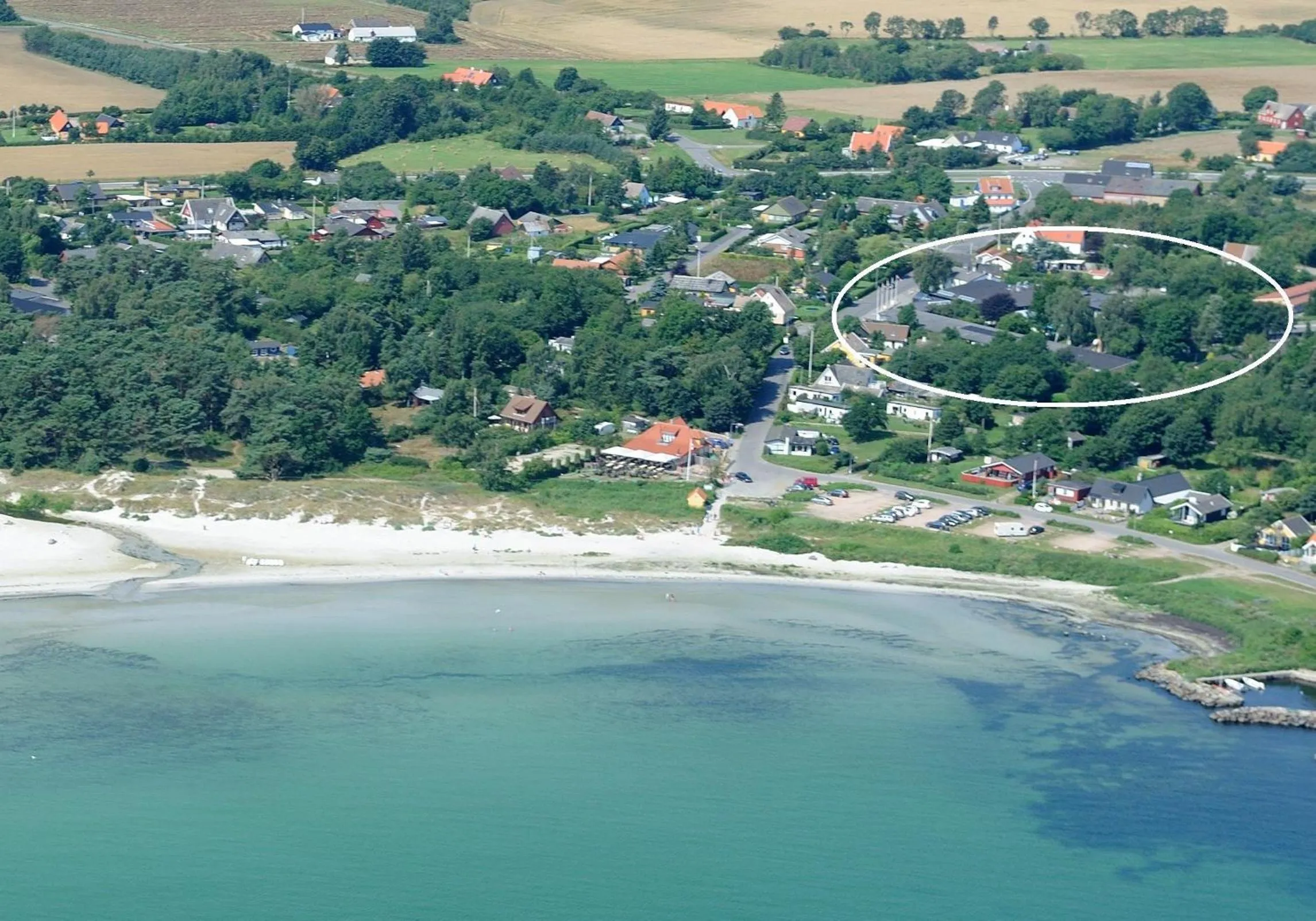 Bird's eye view in Hotel Balka Strand