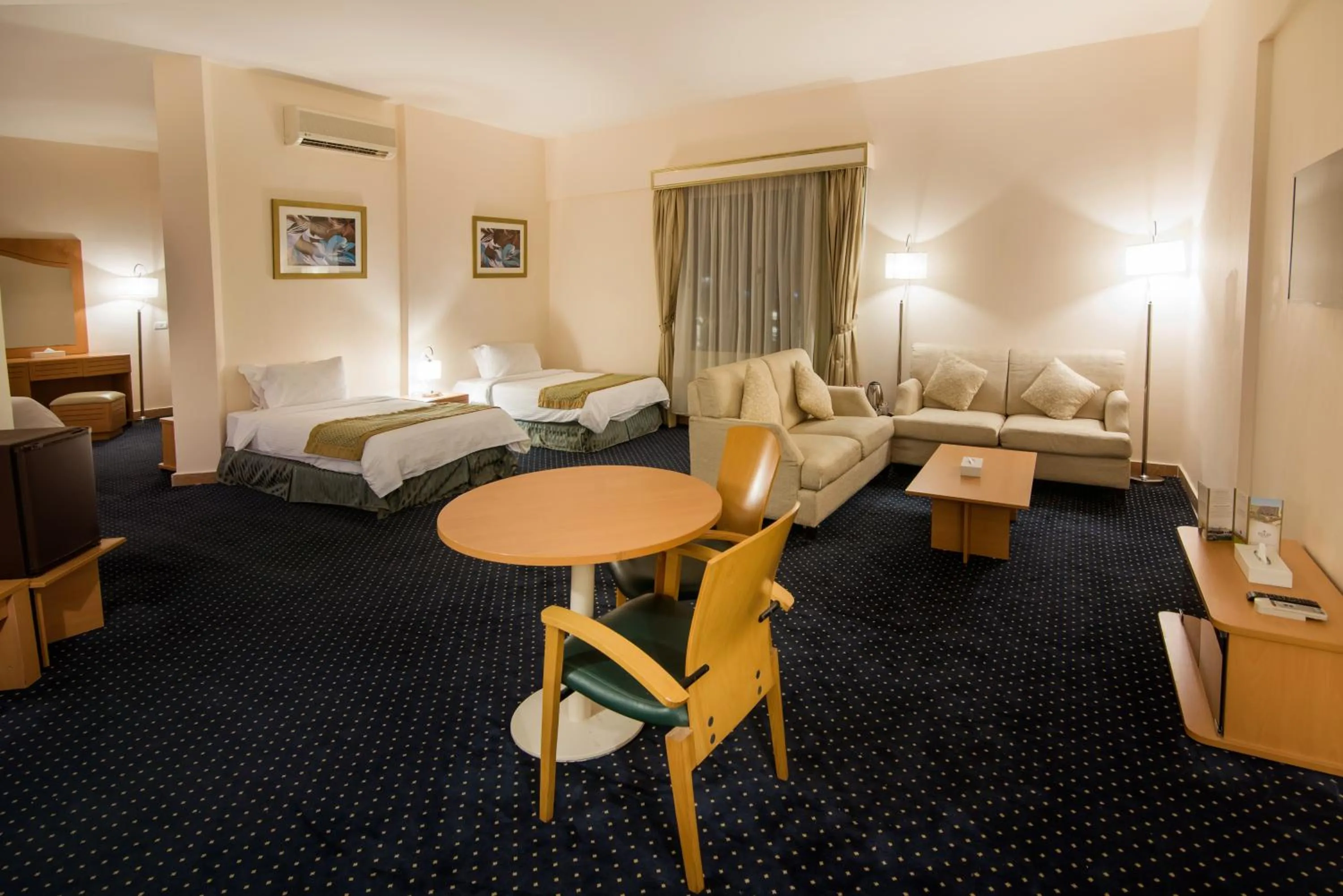 Bed in Tolip Family Club Borg El Arab