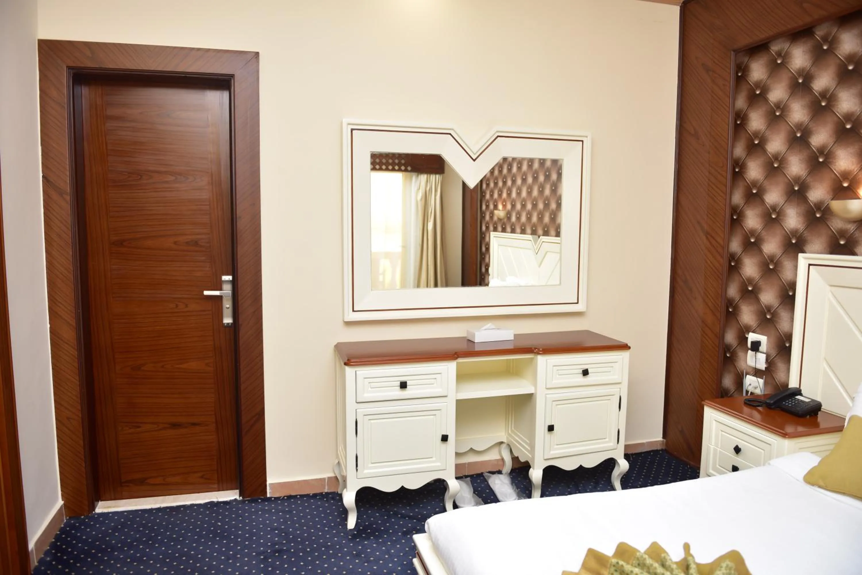 Bed in Tolip Family Club Borg El Arab