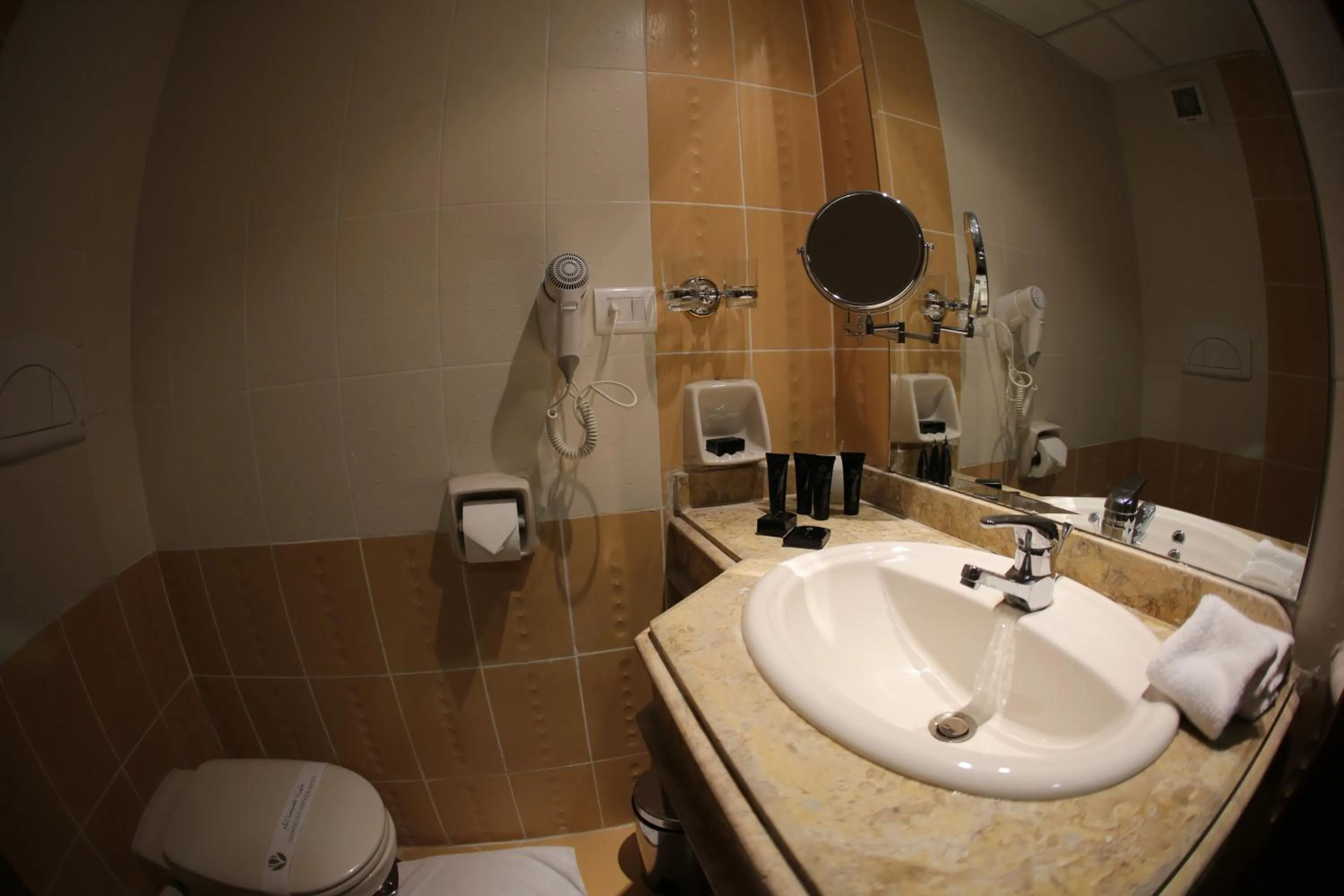 Bathroom in Tolip Family Club Borg El Arab