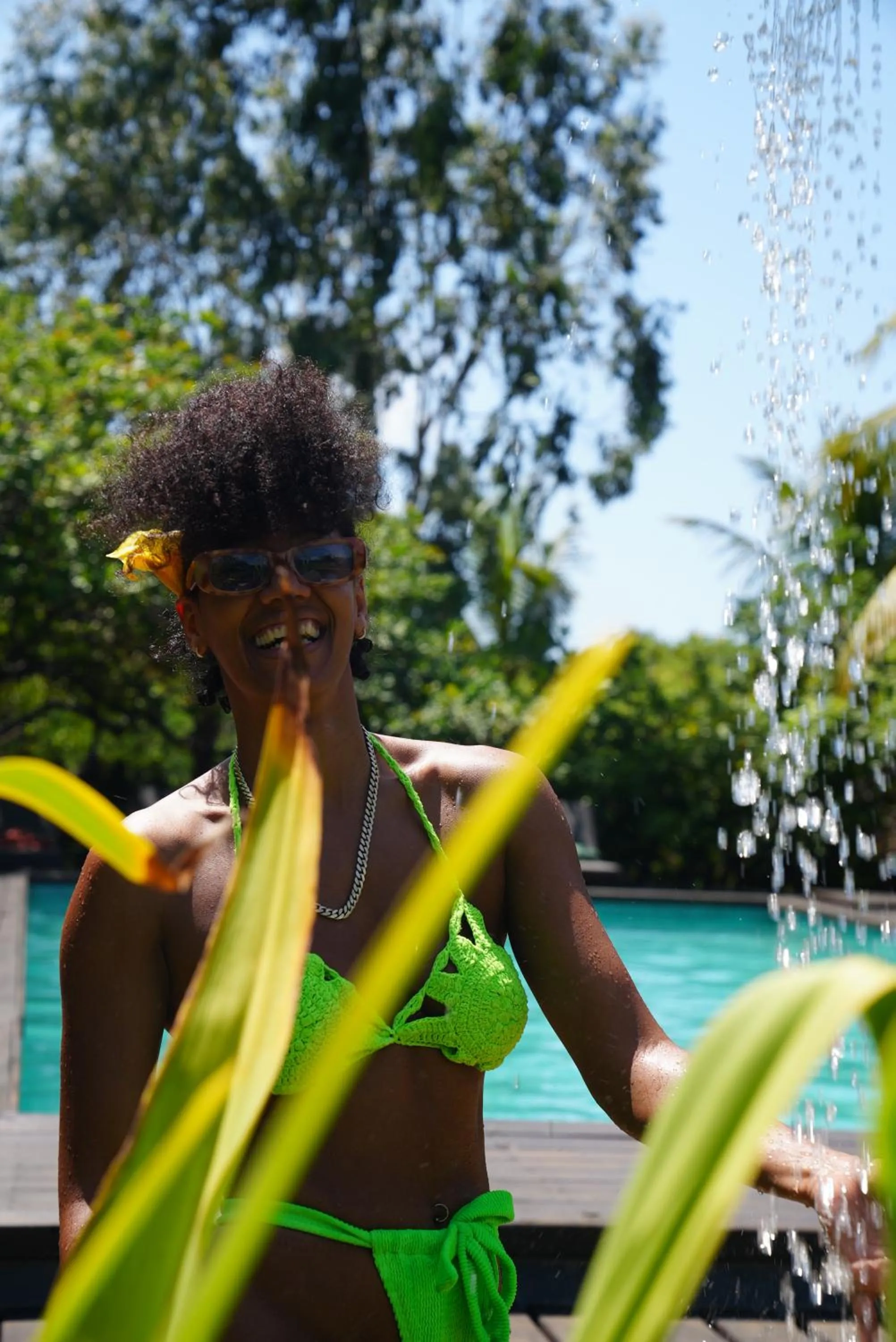 Swimming pool in La Ferme De Georges