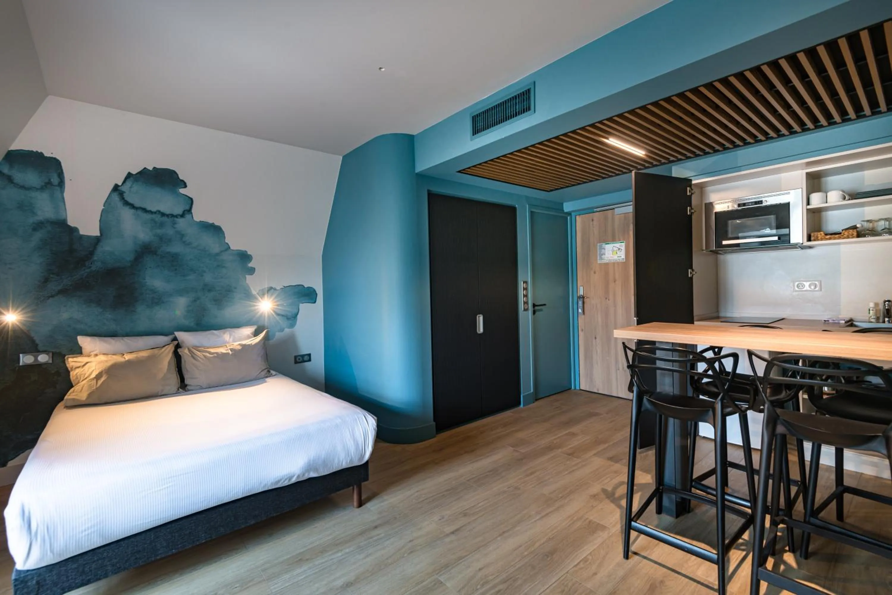 Bedroom, Bed in Hôtel de la Cité