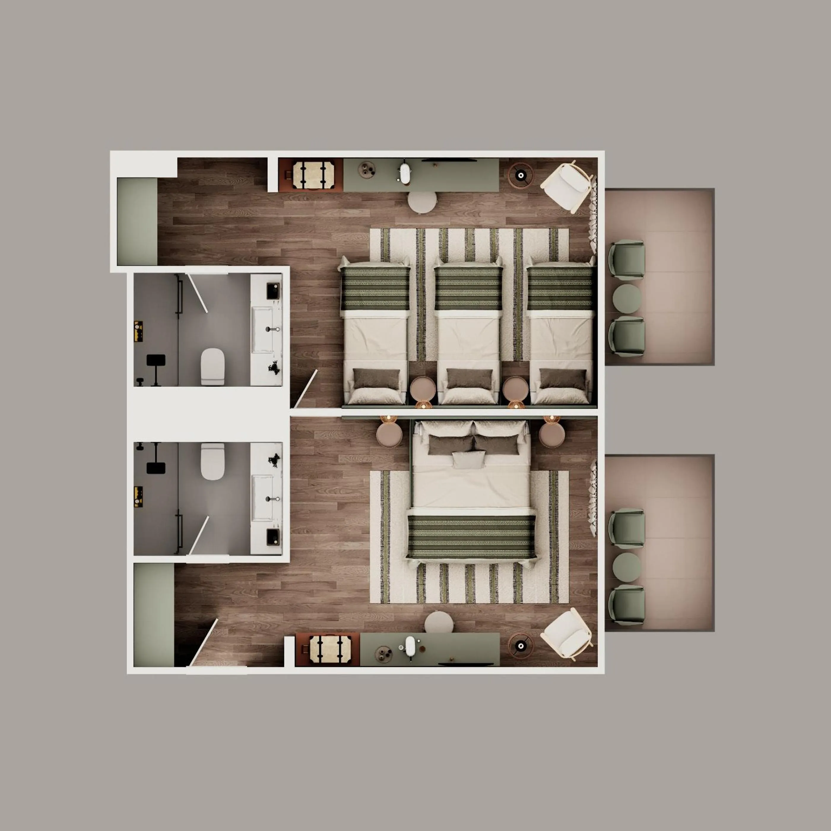 Floor plan in Corendon Hydros Club Kemer