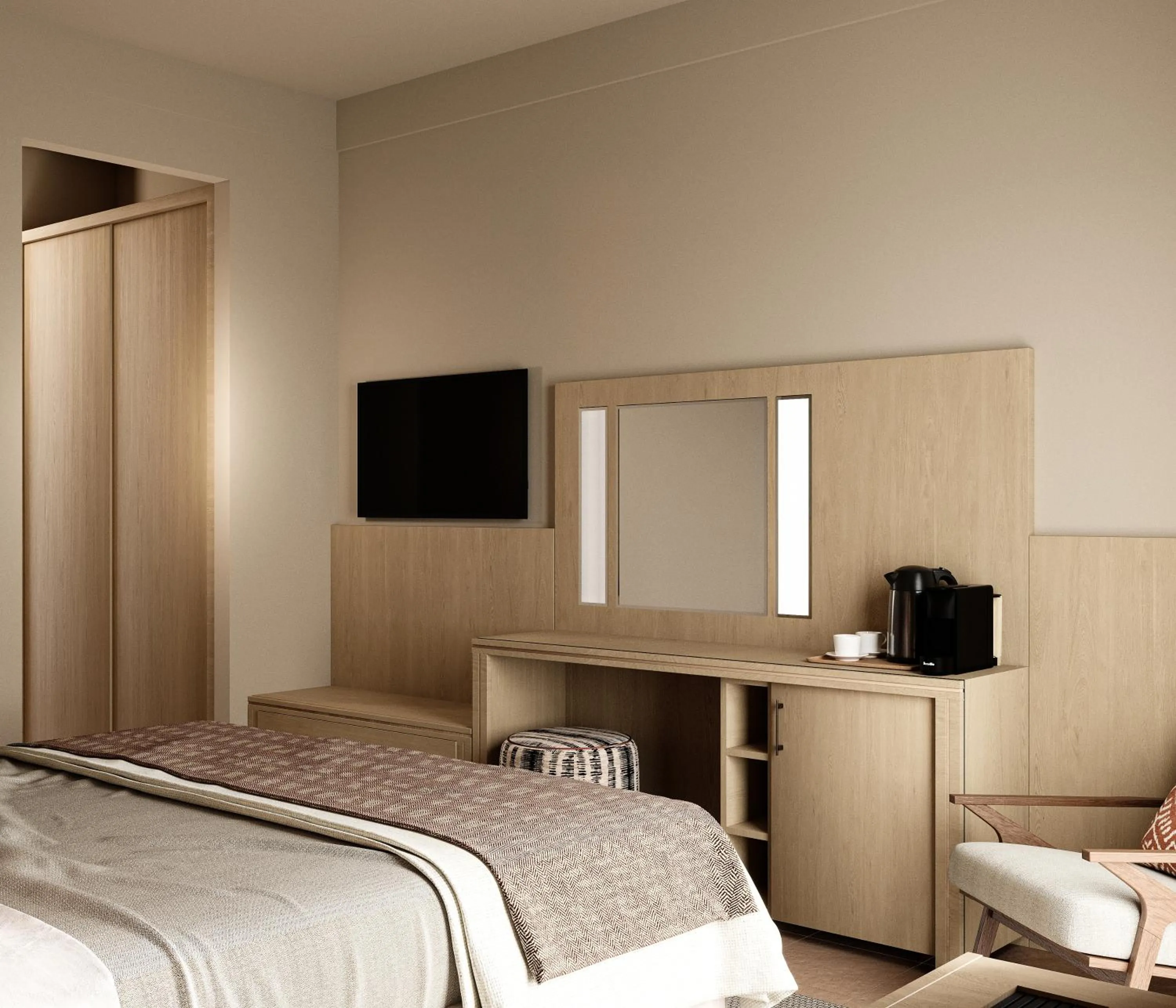 Coffee/tea facilities, Bed in Corendon Hydros Club Kemer