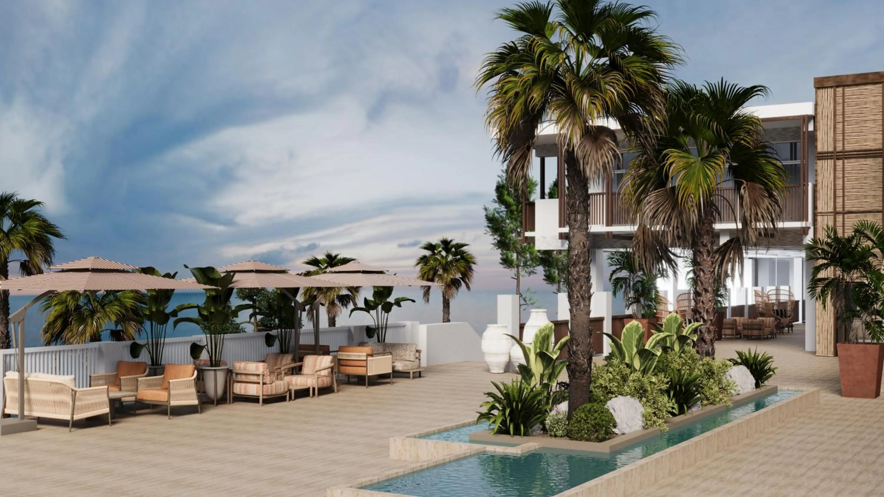 Patio in Corendon Hydros Club Kemer