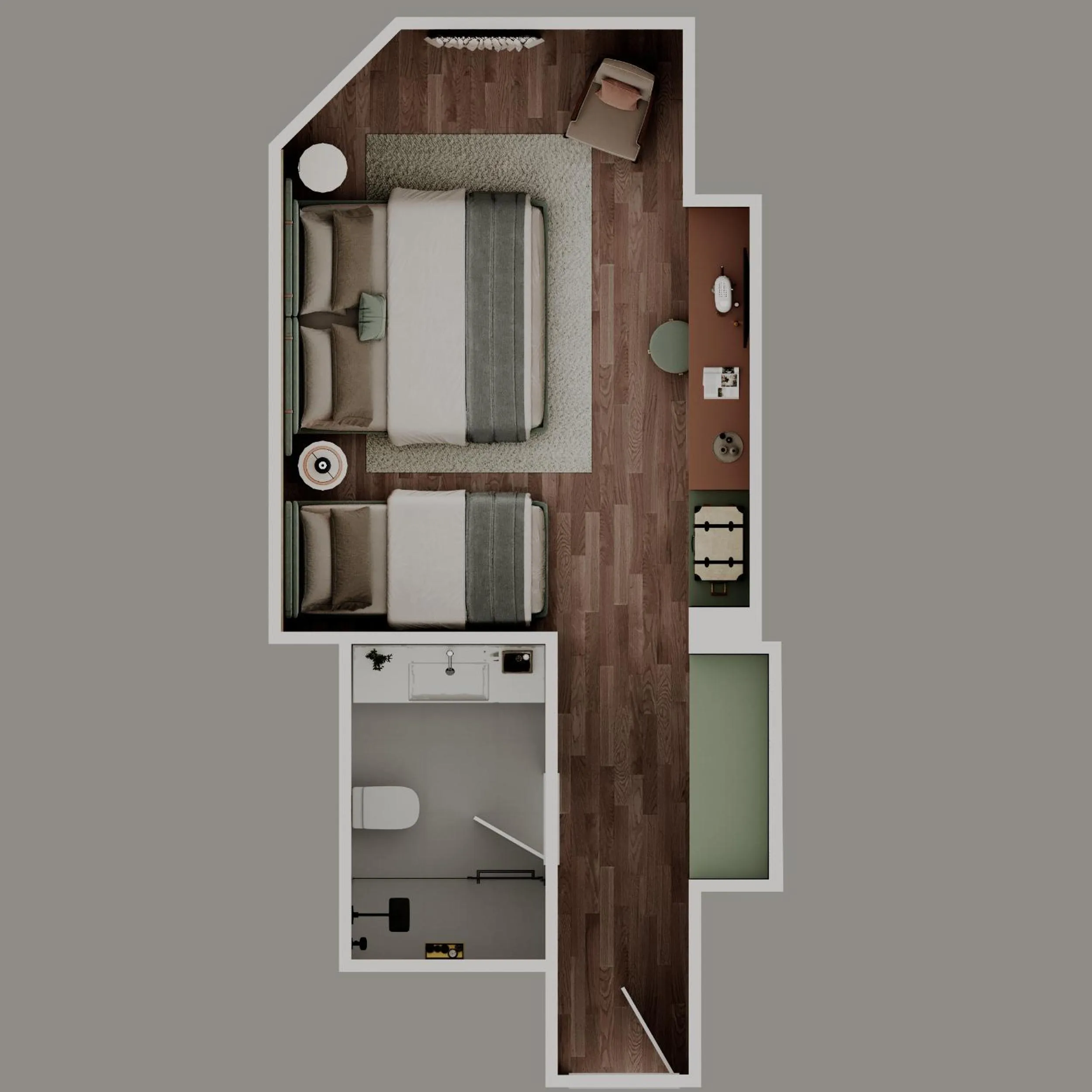 Floor plan in Corendon Hydros Club Kemer