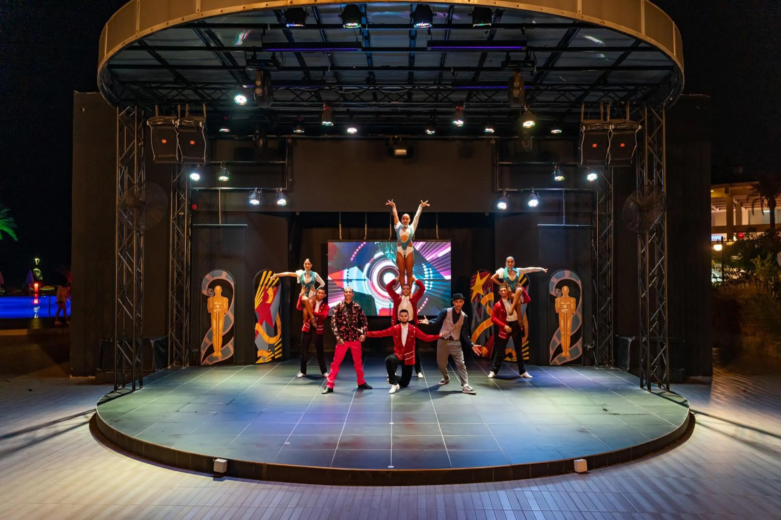 Evening entertainment in Corendon Hydros Club Kemer