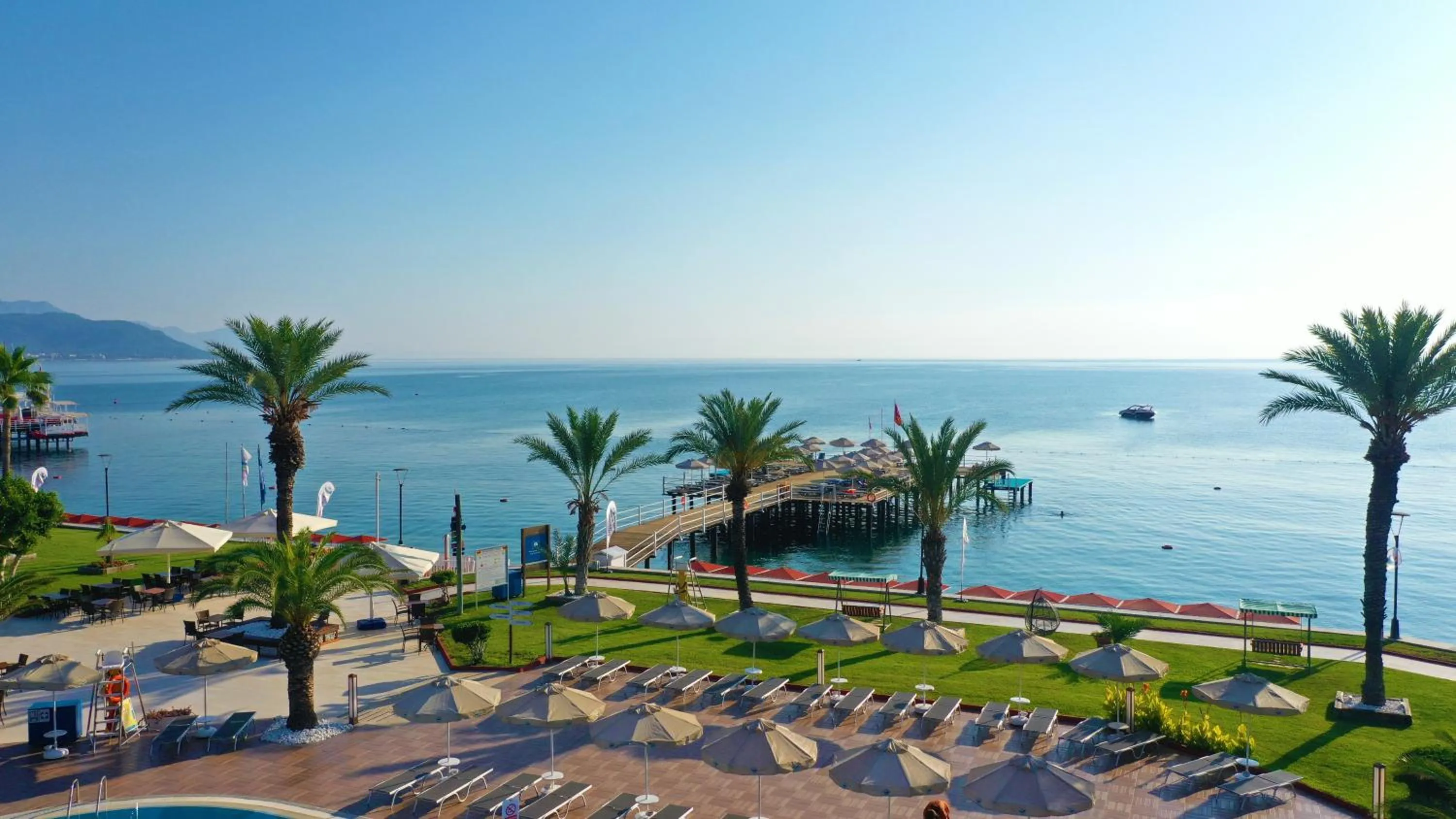 Beach in Corendon Hydros Club Kemer