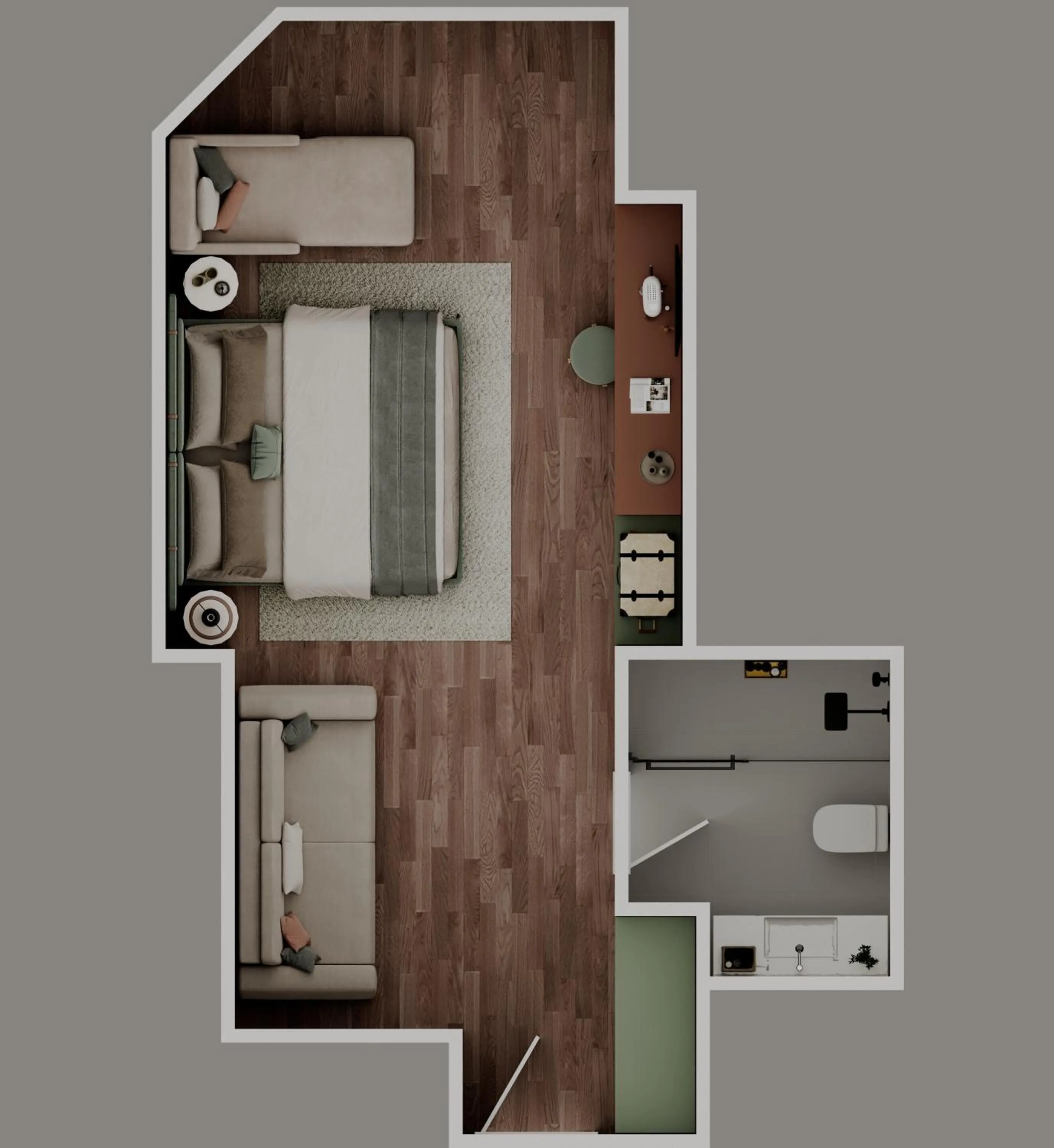 Photo of the whole room in Corendon Hydros Club Kemer