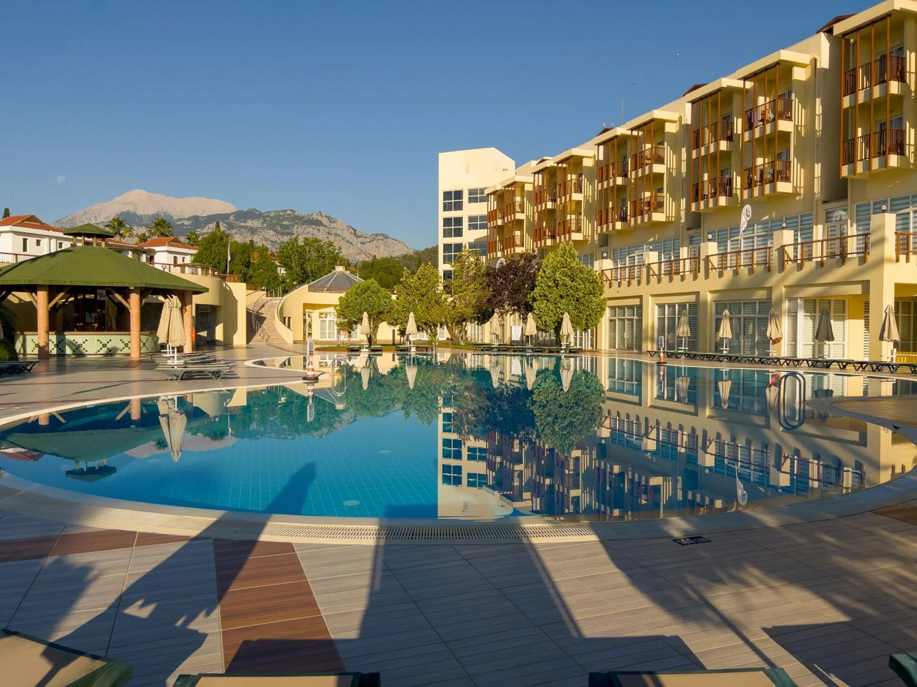Pool view in Corendon Hydros Club Kemer