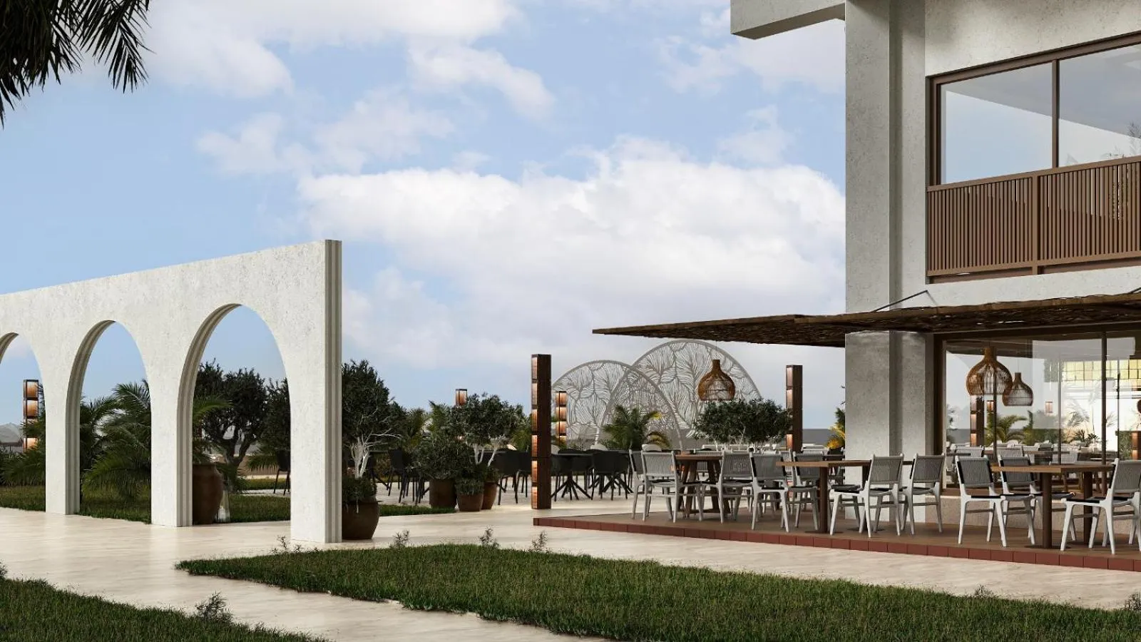 Property building in Corendon Hydros Club Kemer