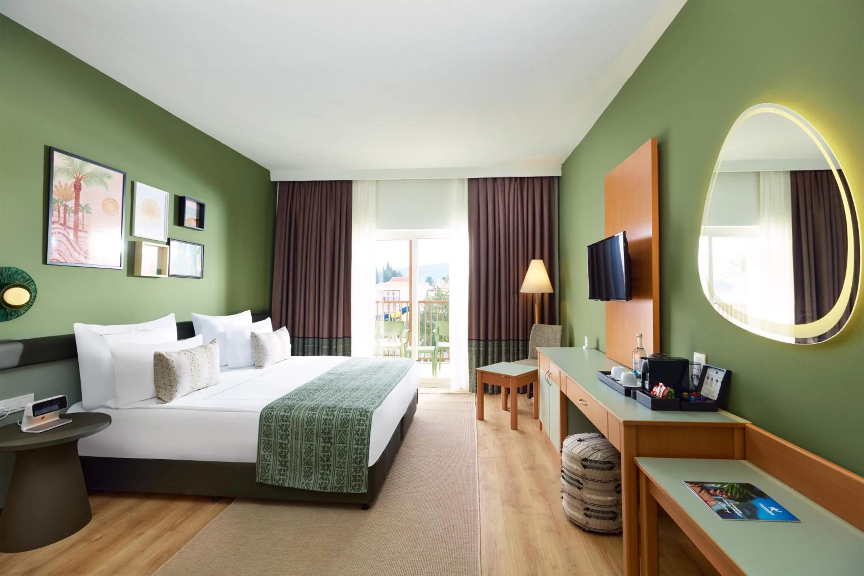 Coffee/tea facilities, Bed in Corendon Hydros Club Kemer