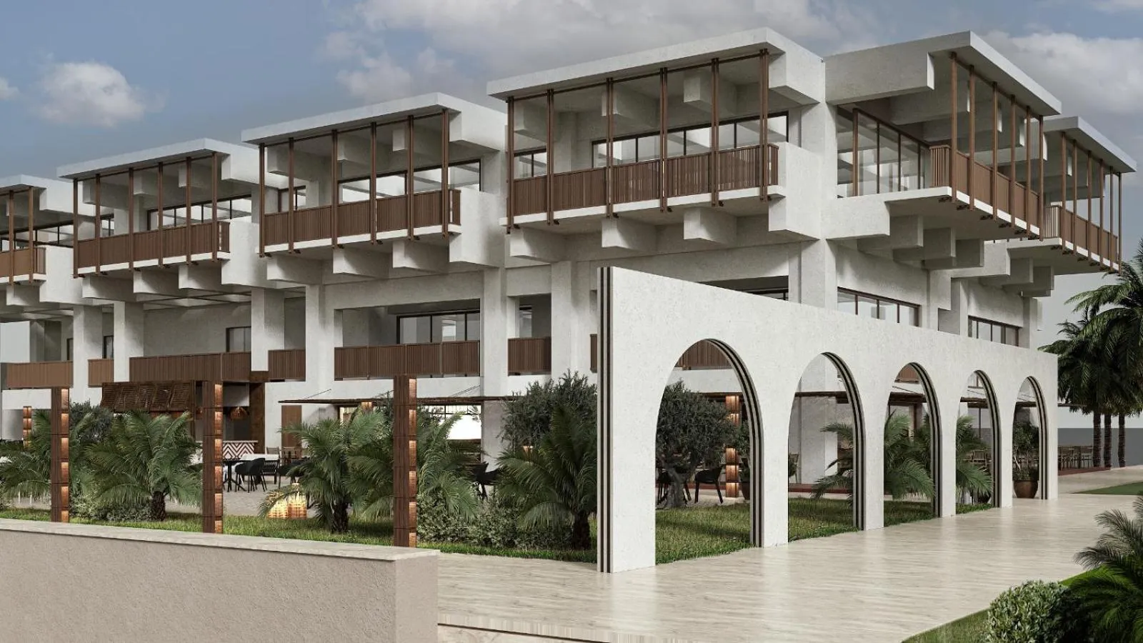 Property building in Corendon Hydros Club Kemer