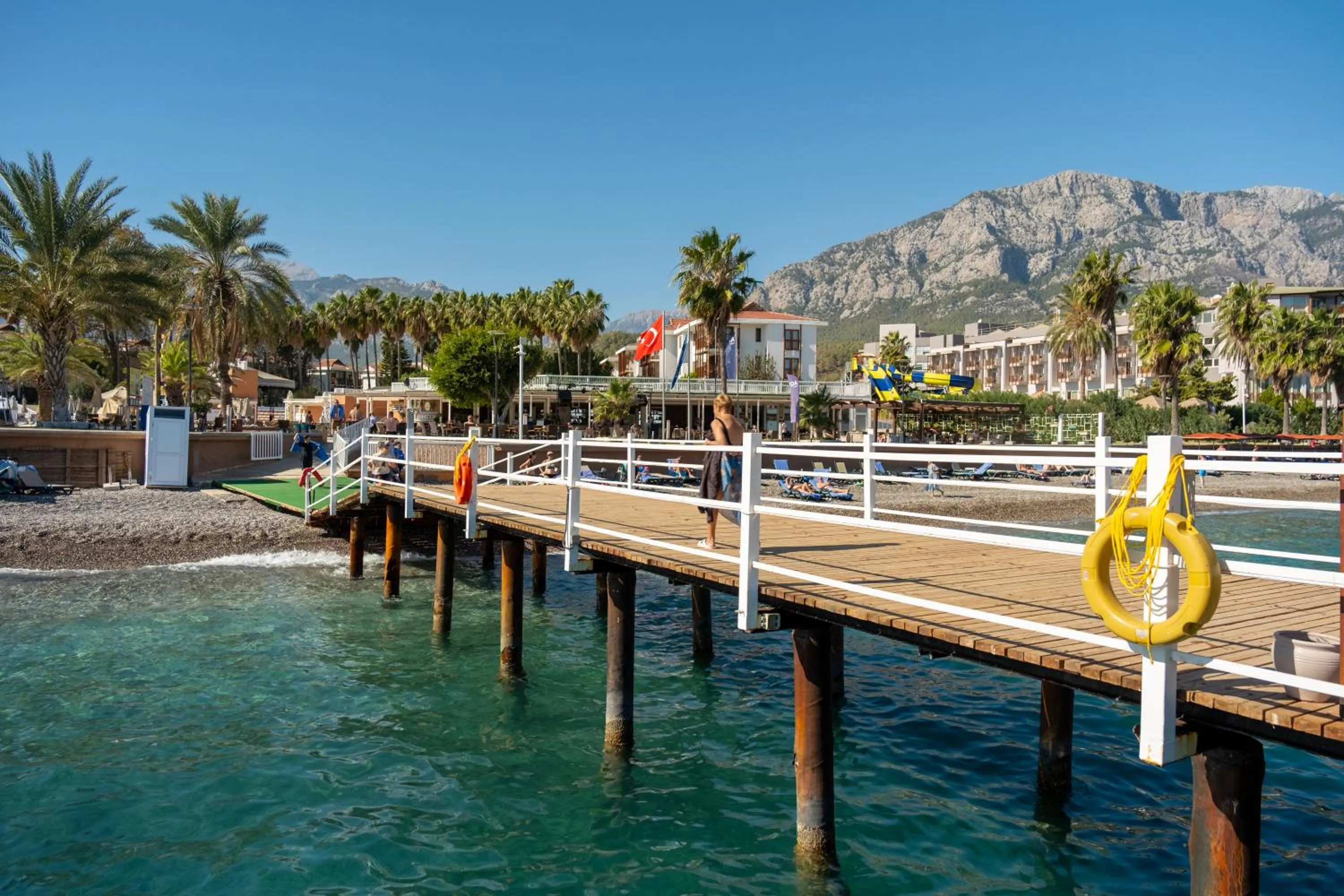 Beach in Corendon Hydros Club Kemer