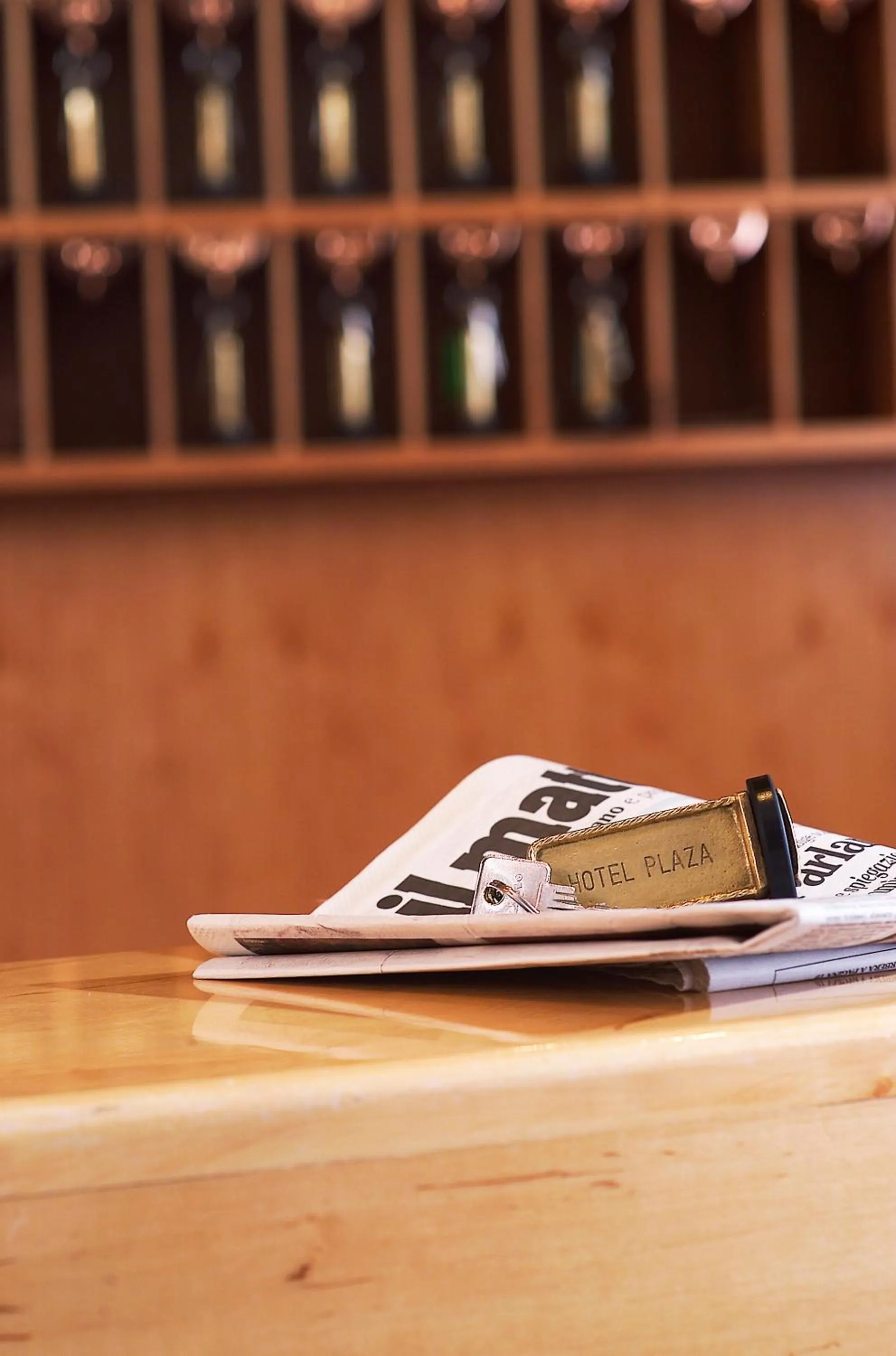 Decorative detail in Seiser Alm Plaza