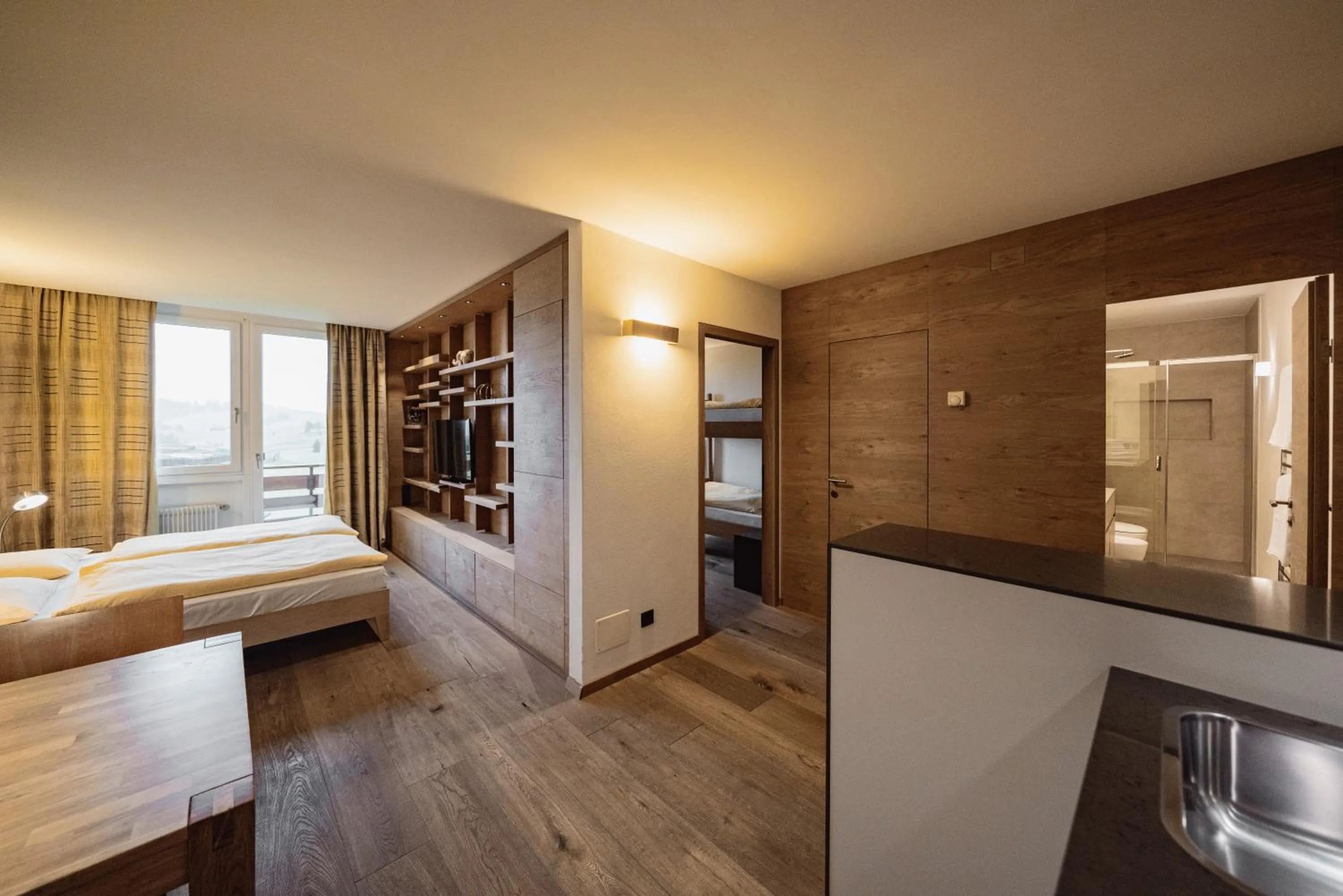 Photo of the whole room, Bed in Seiser Alm Plaza