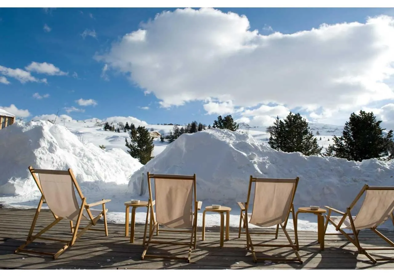 Winter in Seiser Alm Plaza