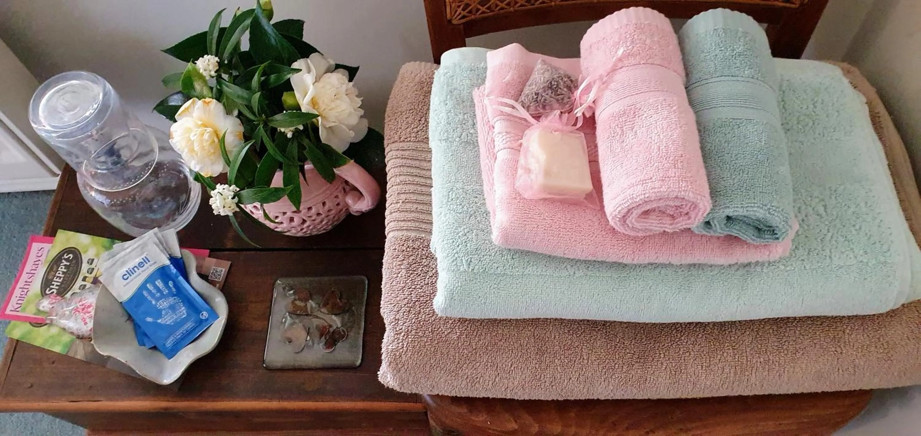 Decorative detail in Tracebridge Cottage B&B