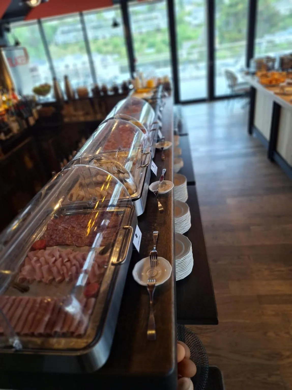 Breakfast in Grand Hôtel Perros-Guirec