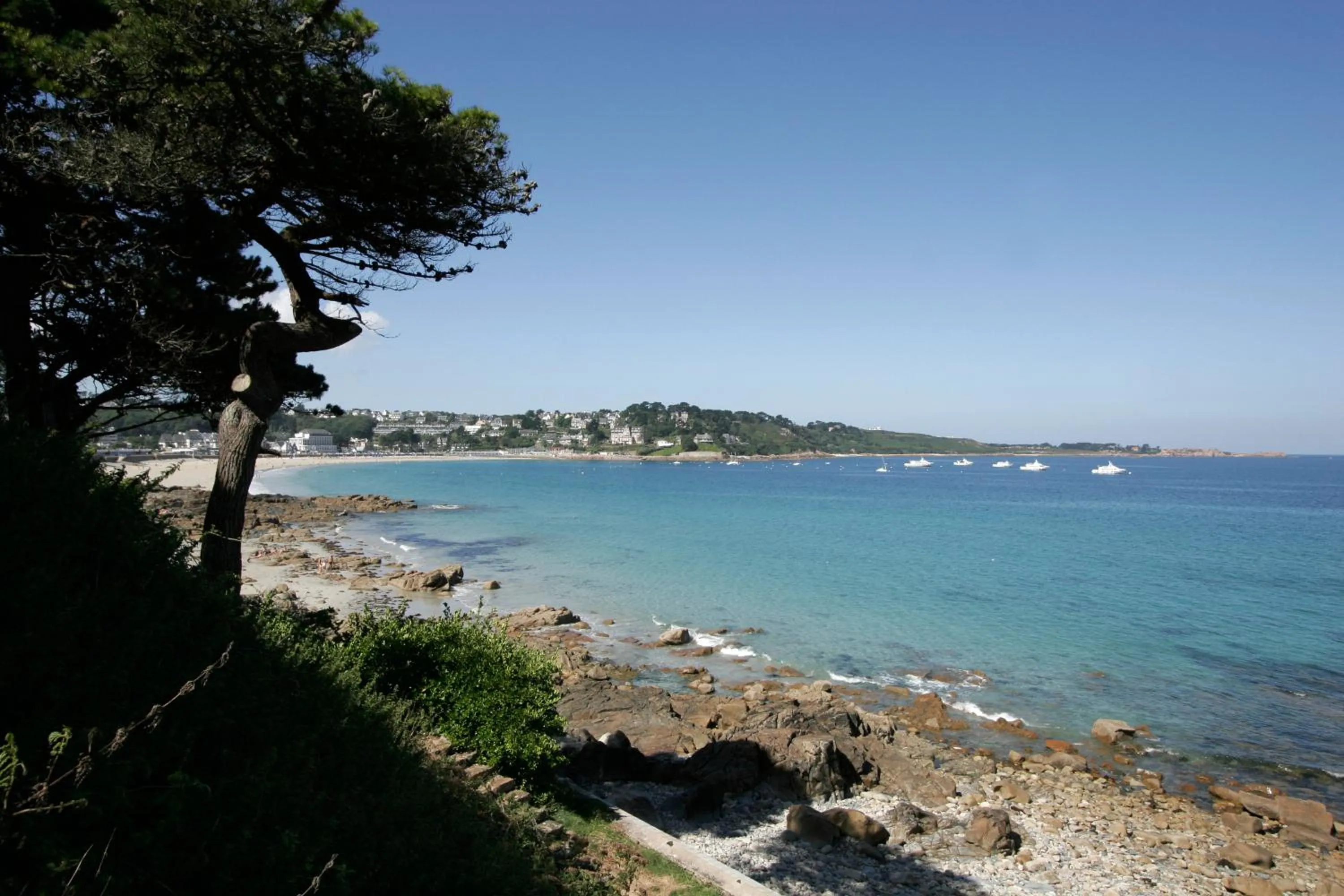 Beach in Grand Hôtel Perros-Guirec