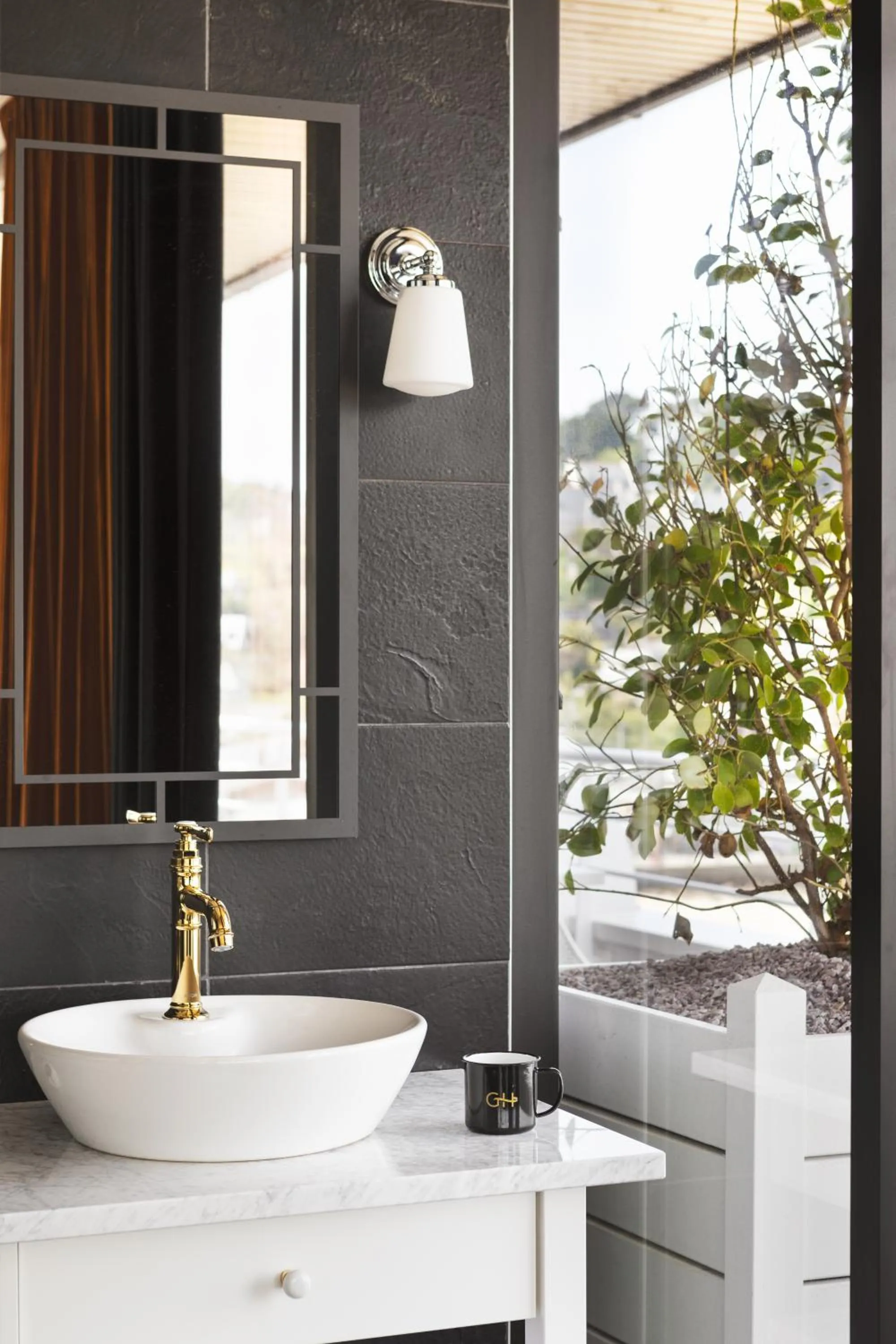 Bathroom in Grand Hôtel Perros-Guirec