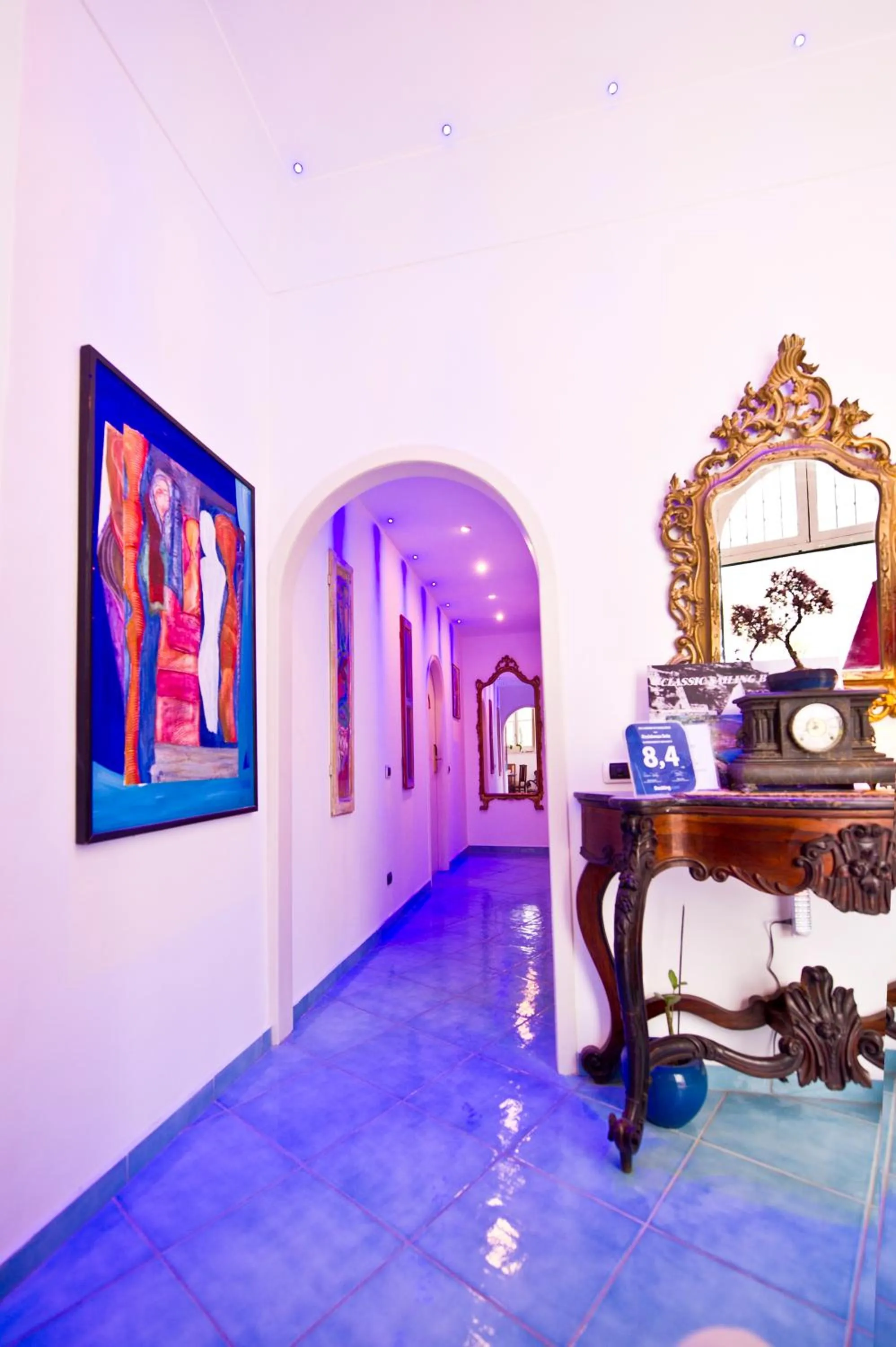 Decorative detail in Residenza Sole Amalfi