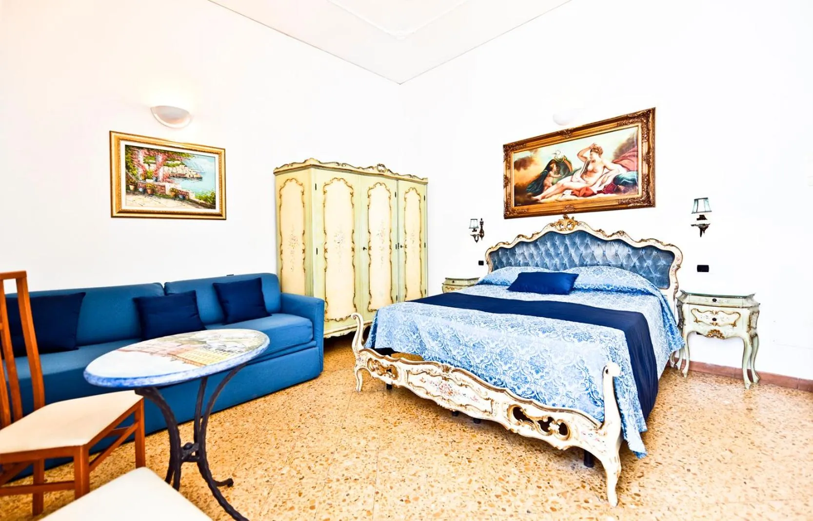 Bedroom, Bed in Residenza Sole Amalfi