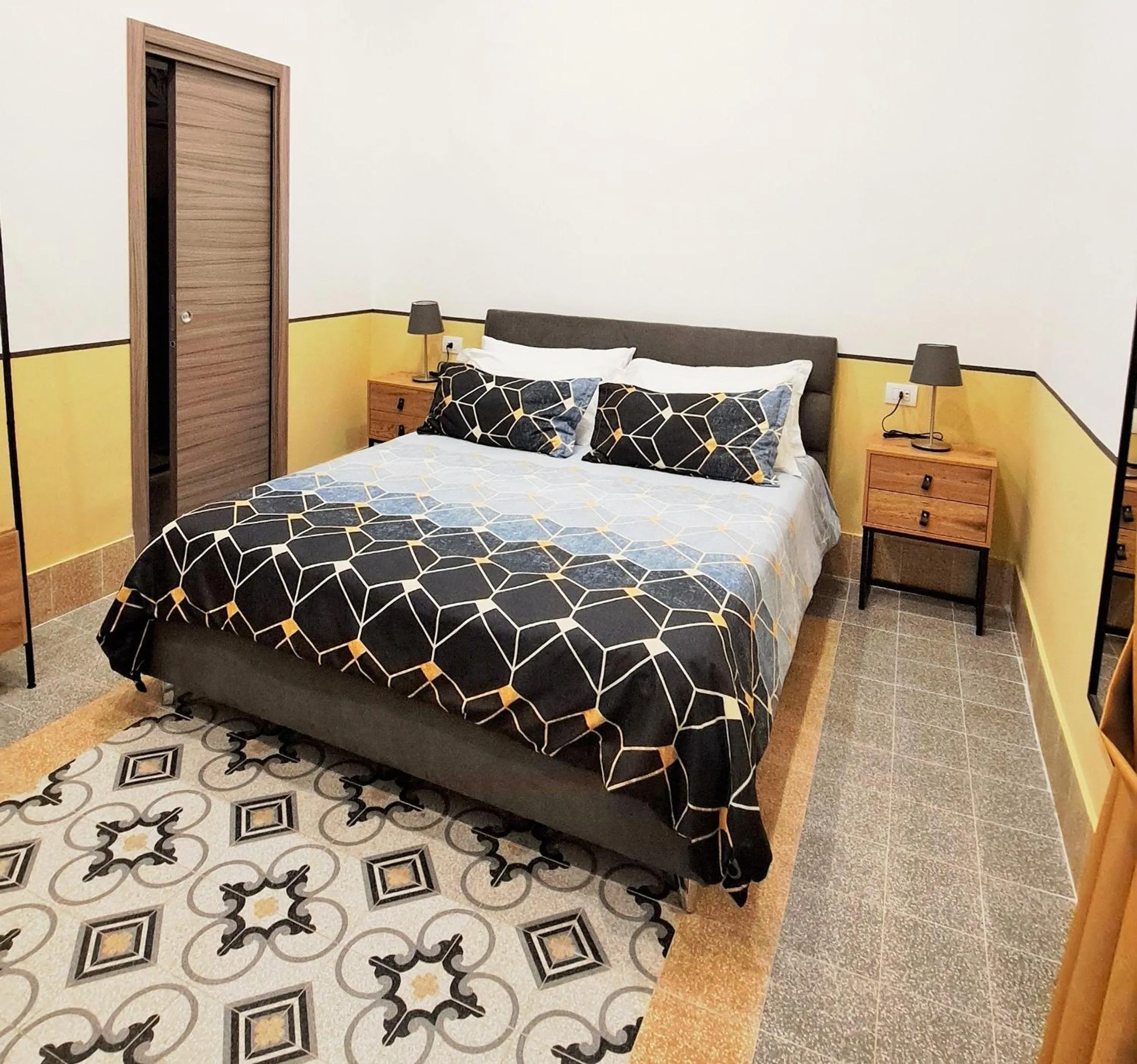 Bedroom, Bed in Hotel Meublè Santa Chiara Suite