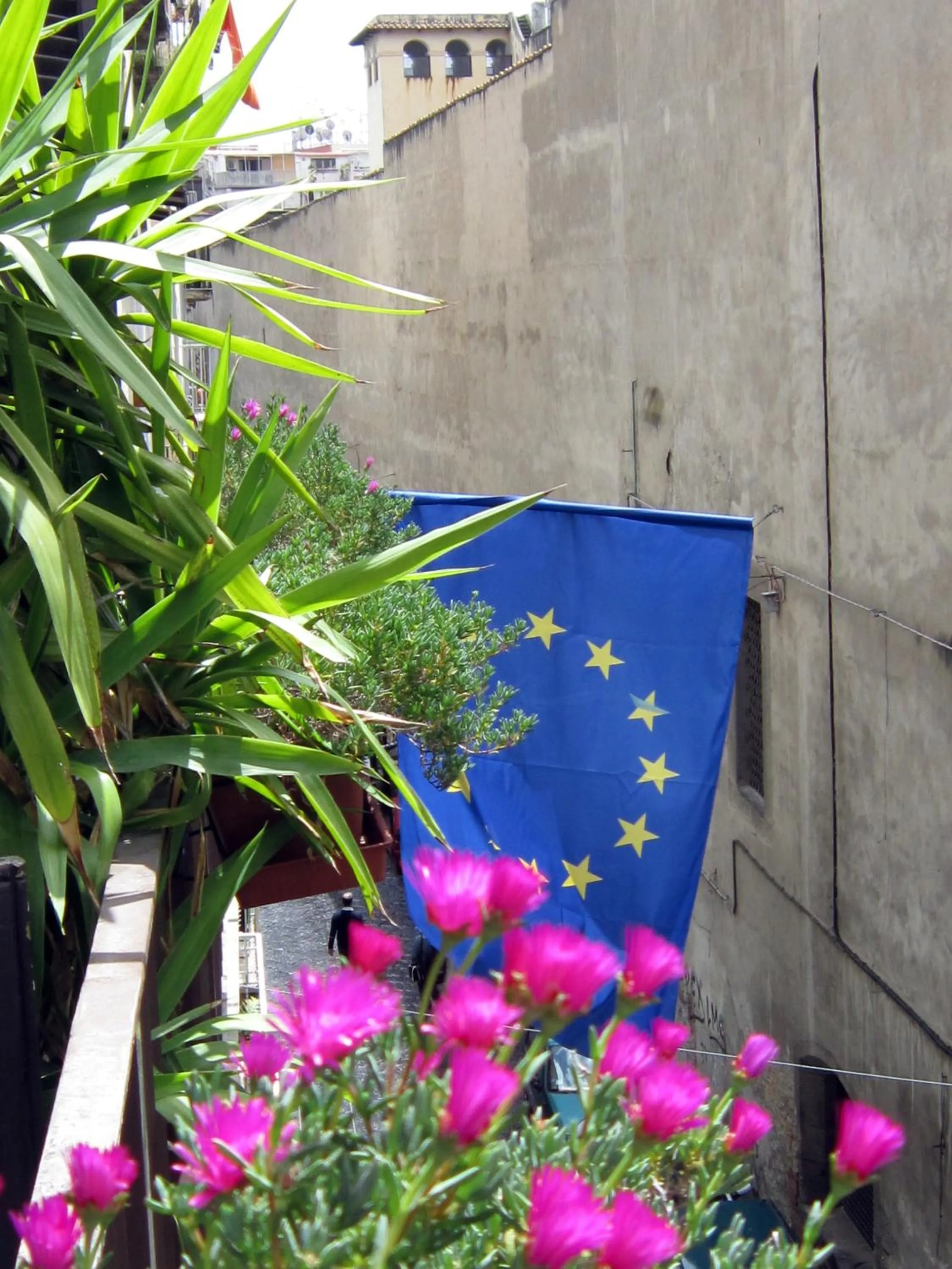 Balcony/Terrace in Hotel Meublè Santa Chiara Suite
