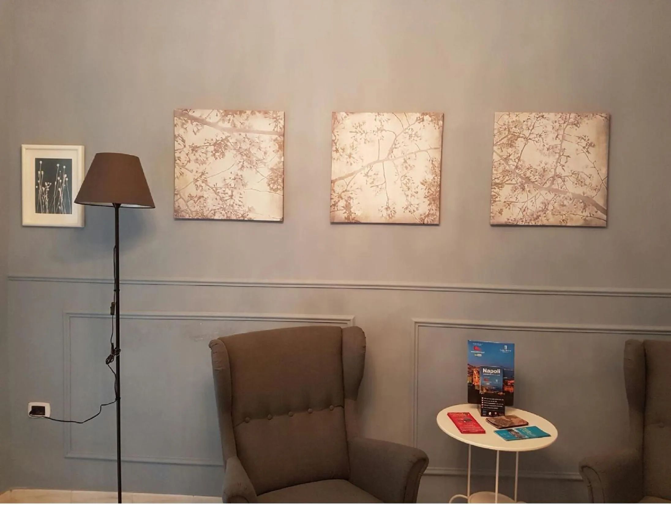 Lobby or reception in Hotel Meublè Santa Chiara Suite